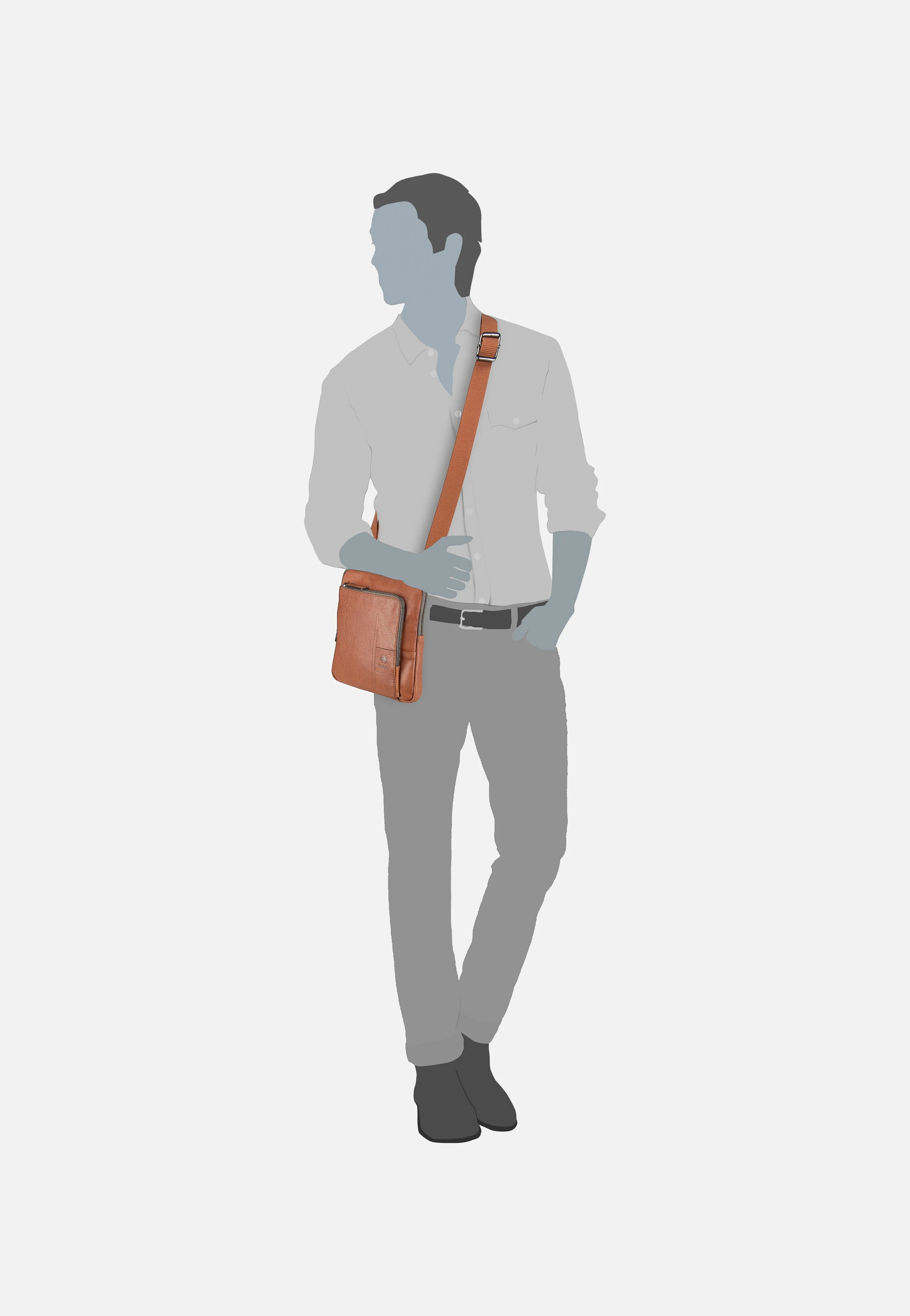 Hyde Park XSVZ Cognac - Crossbody Bag - Image 6