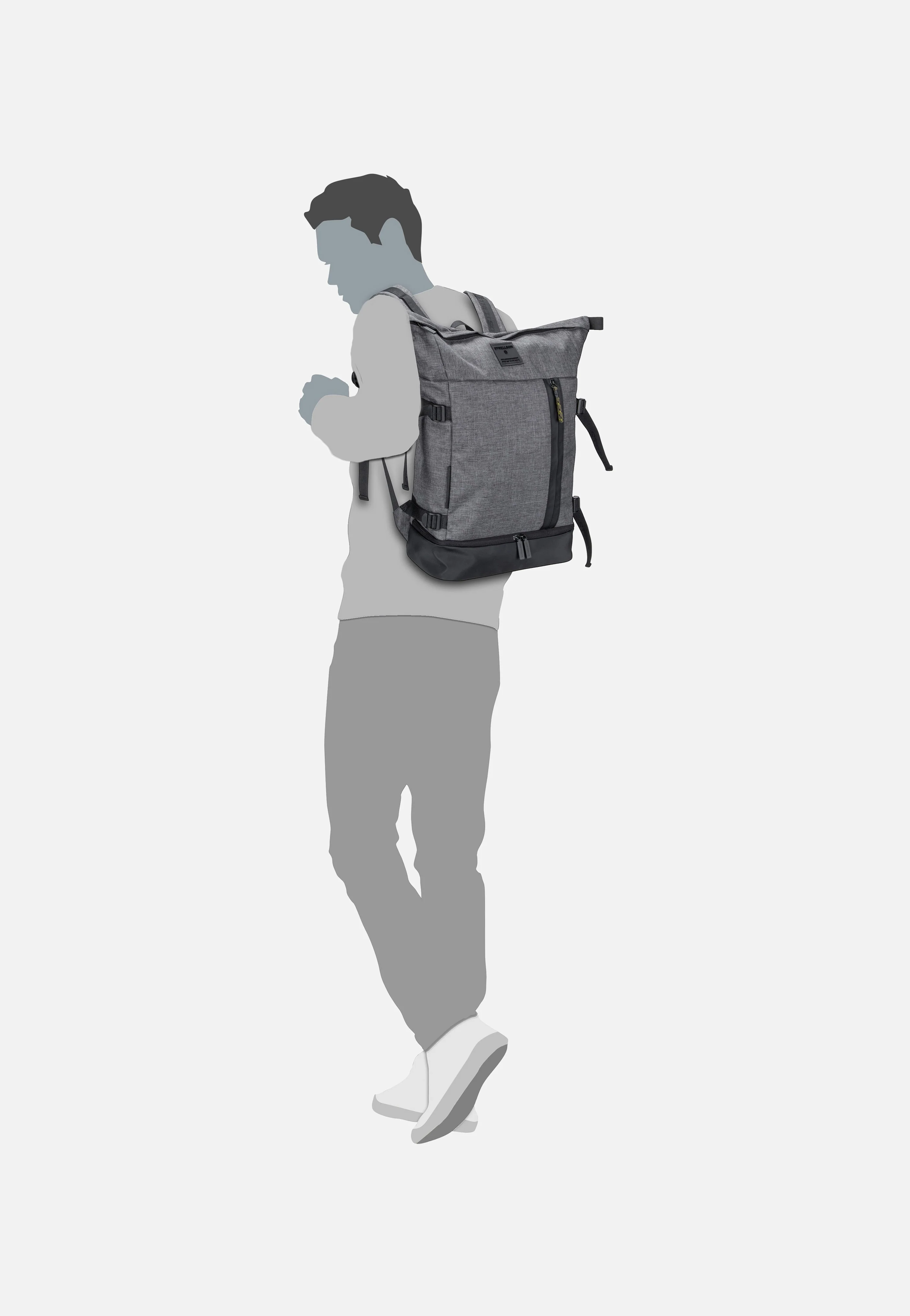 Northwood 2.0 LHZ Dark Grey - Rucksack - Image 7