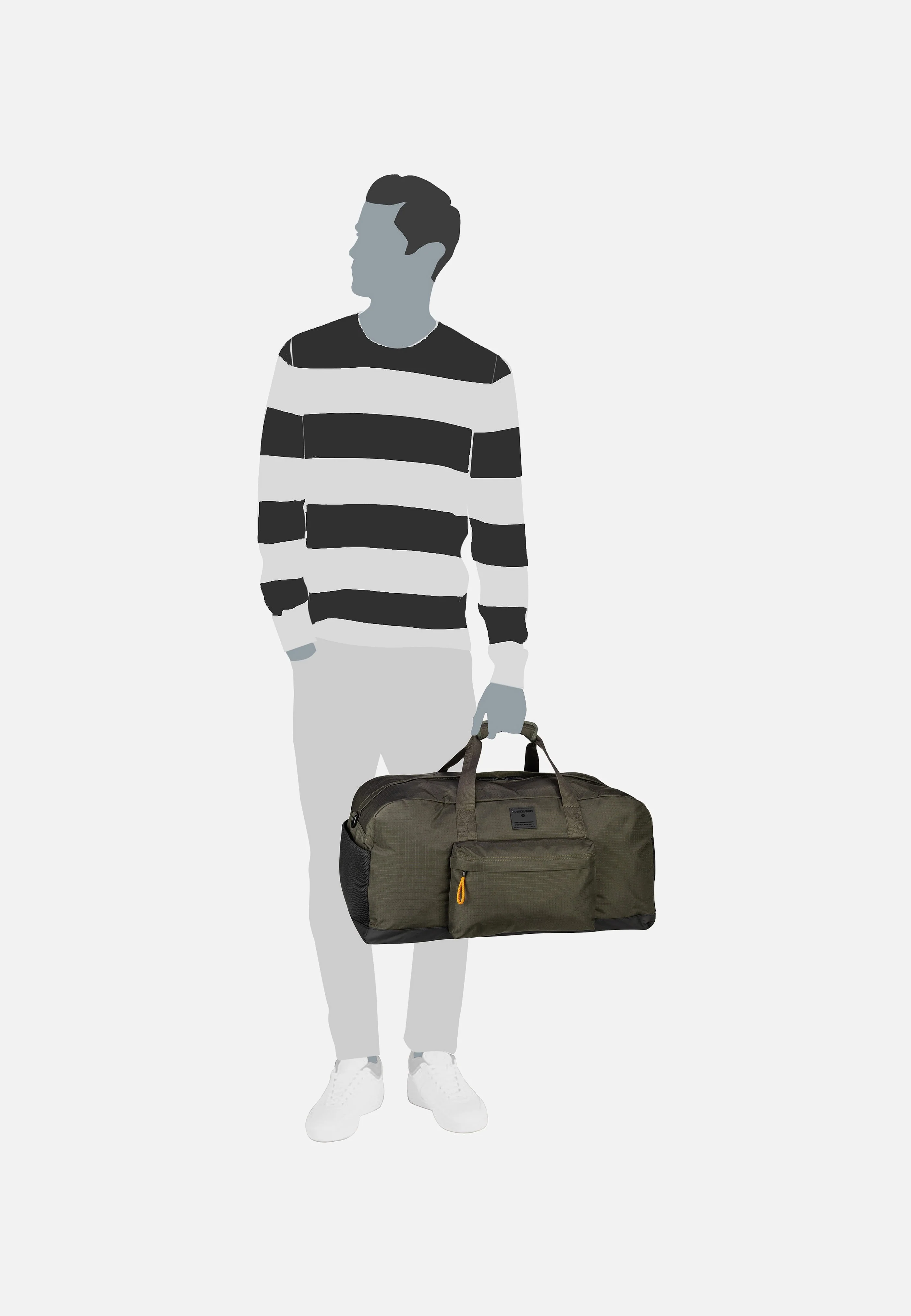 Northwood RS Addison Travelbag MHZ Khaki - Weekender - Image 6