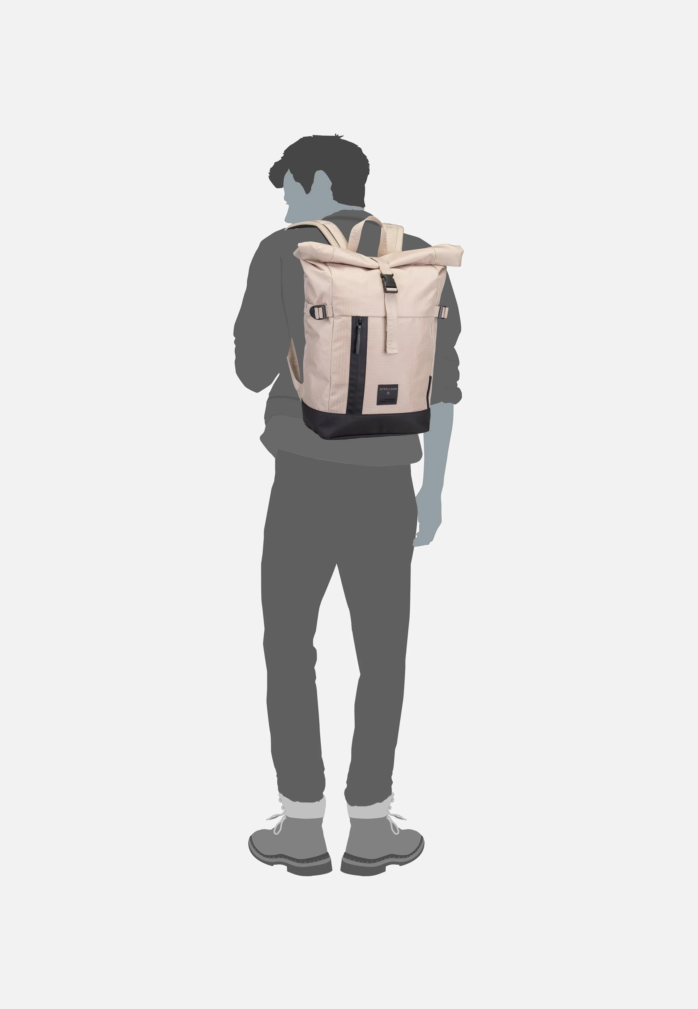 Northwood RS Eddie MVF Beige - Rolltop Rucksack - Image 7