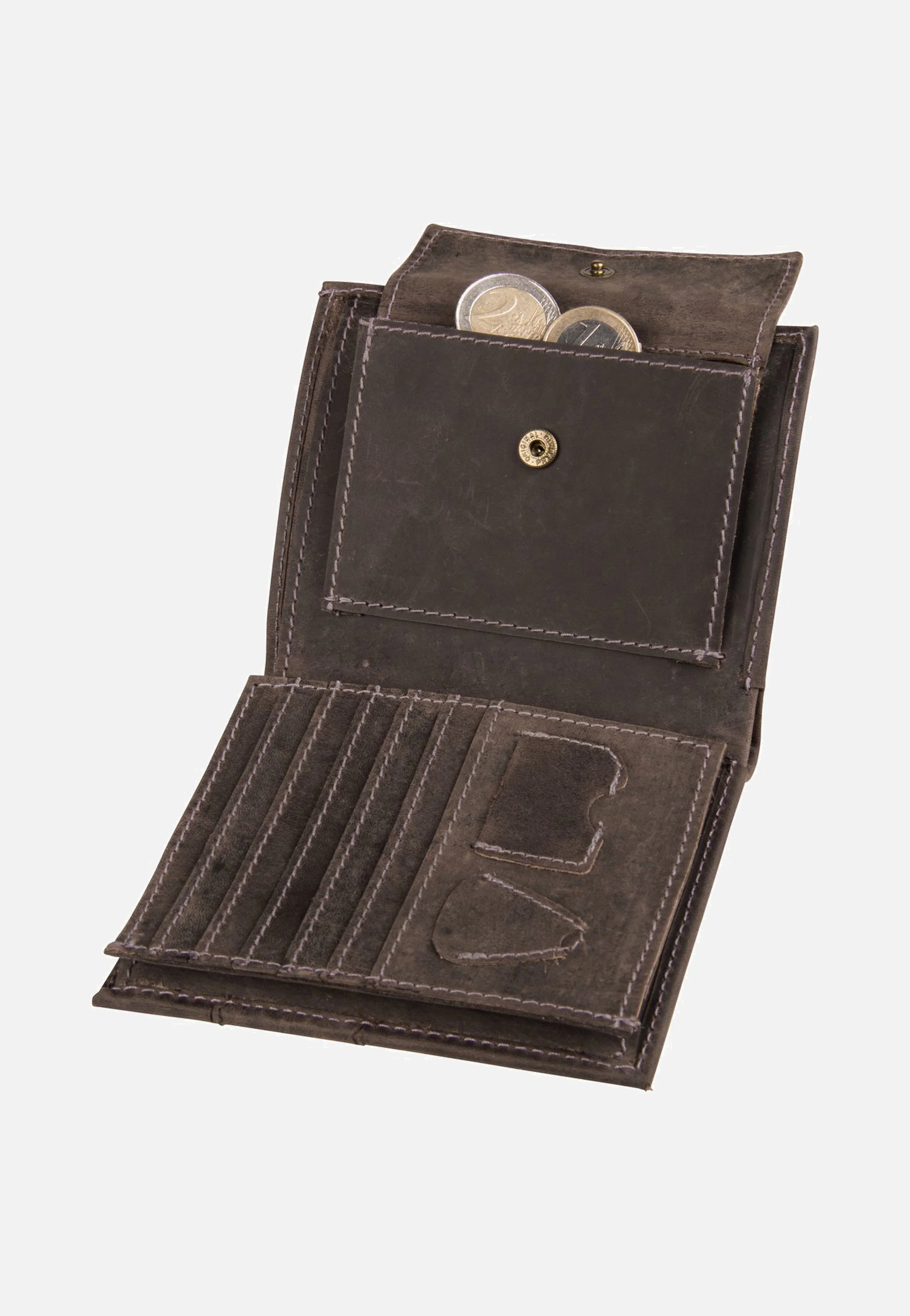 Richmond Bill Fold V12 Dark Brown - Portemonnaie - Image 5