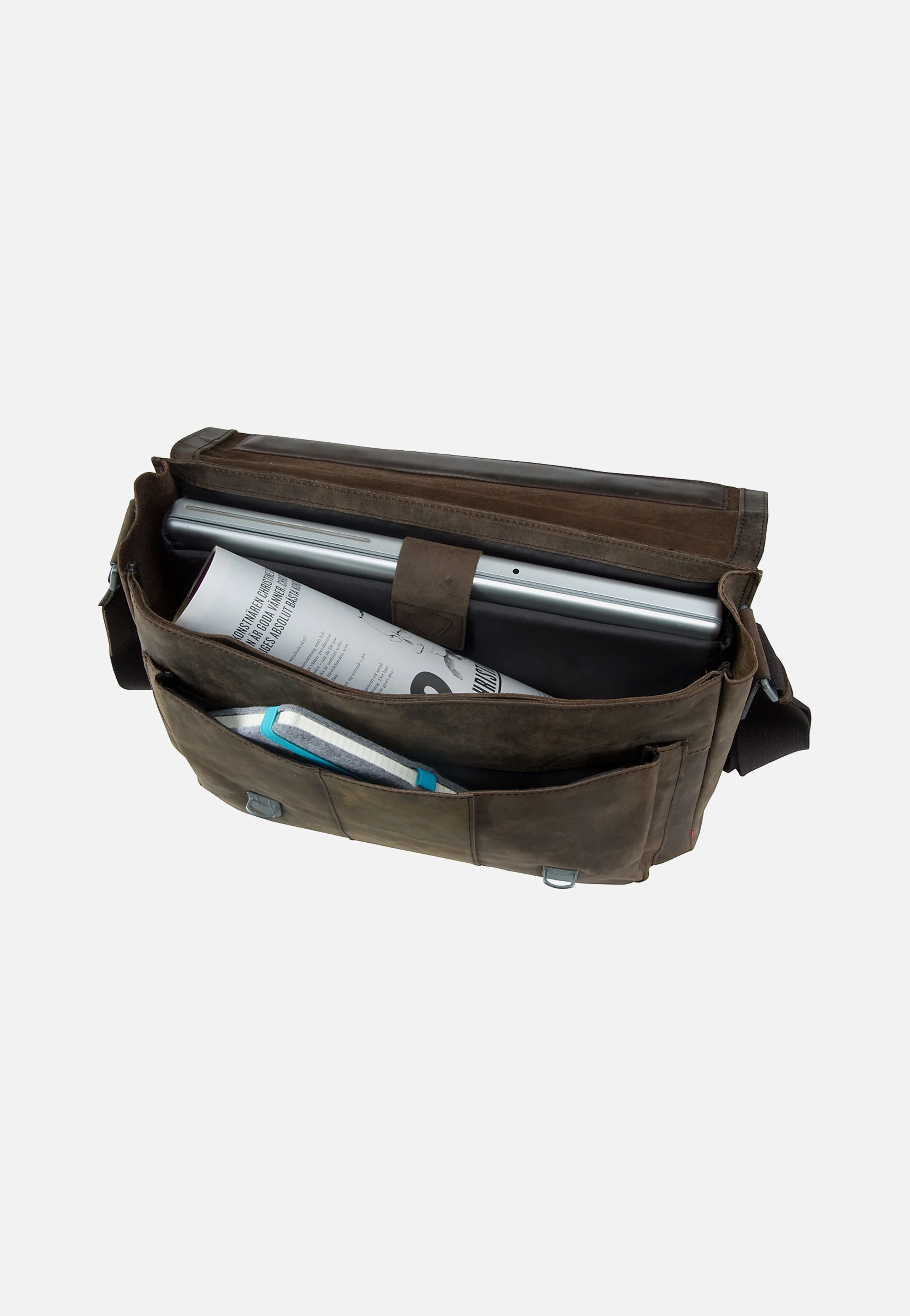 Richmond Briefbag L Dark Brown - Aktentasche - Image 4