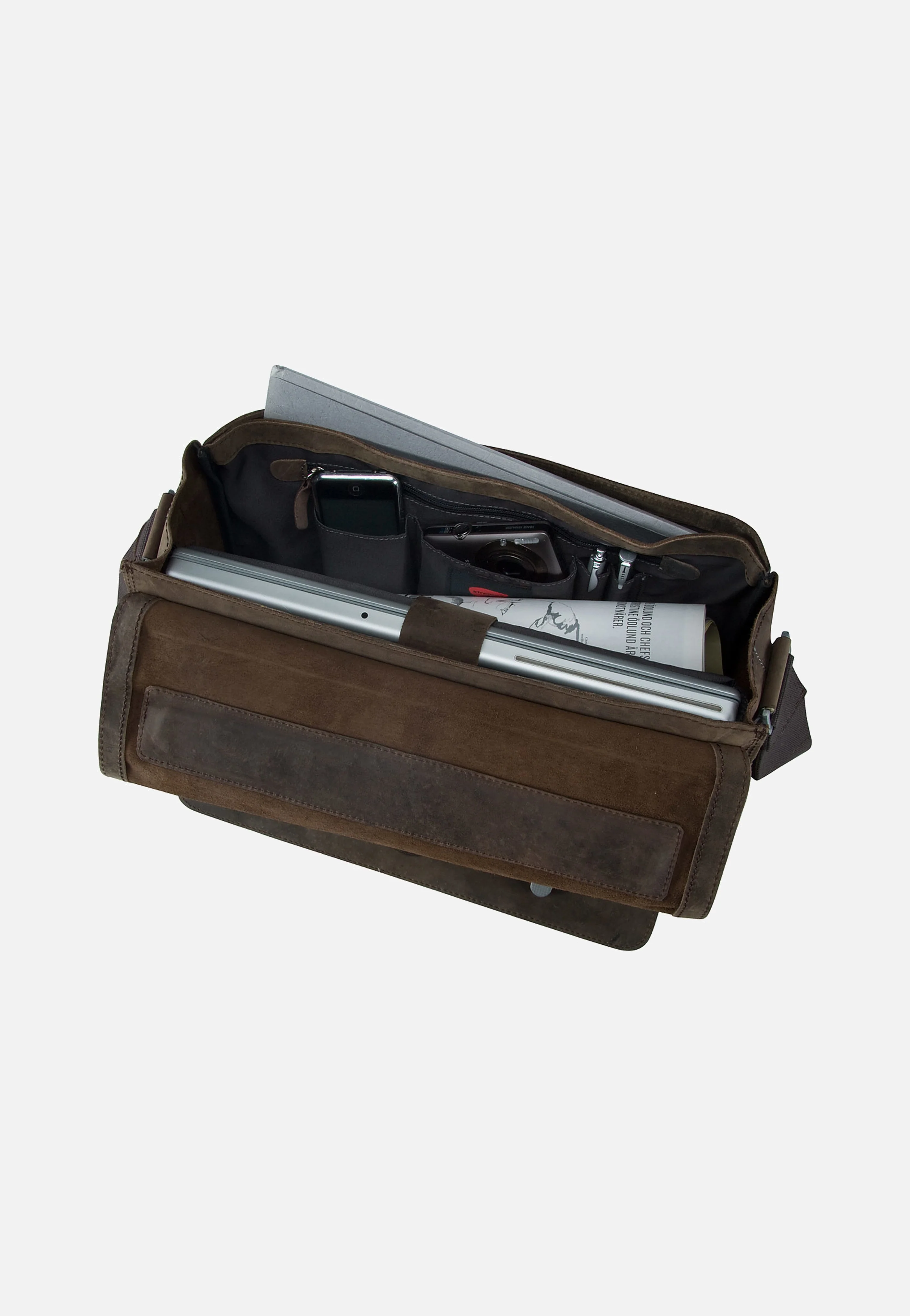 Richmond Briefbag L Dark Brown - Aktentasche - Image 5