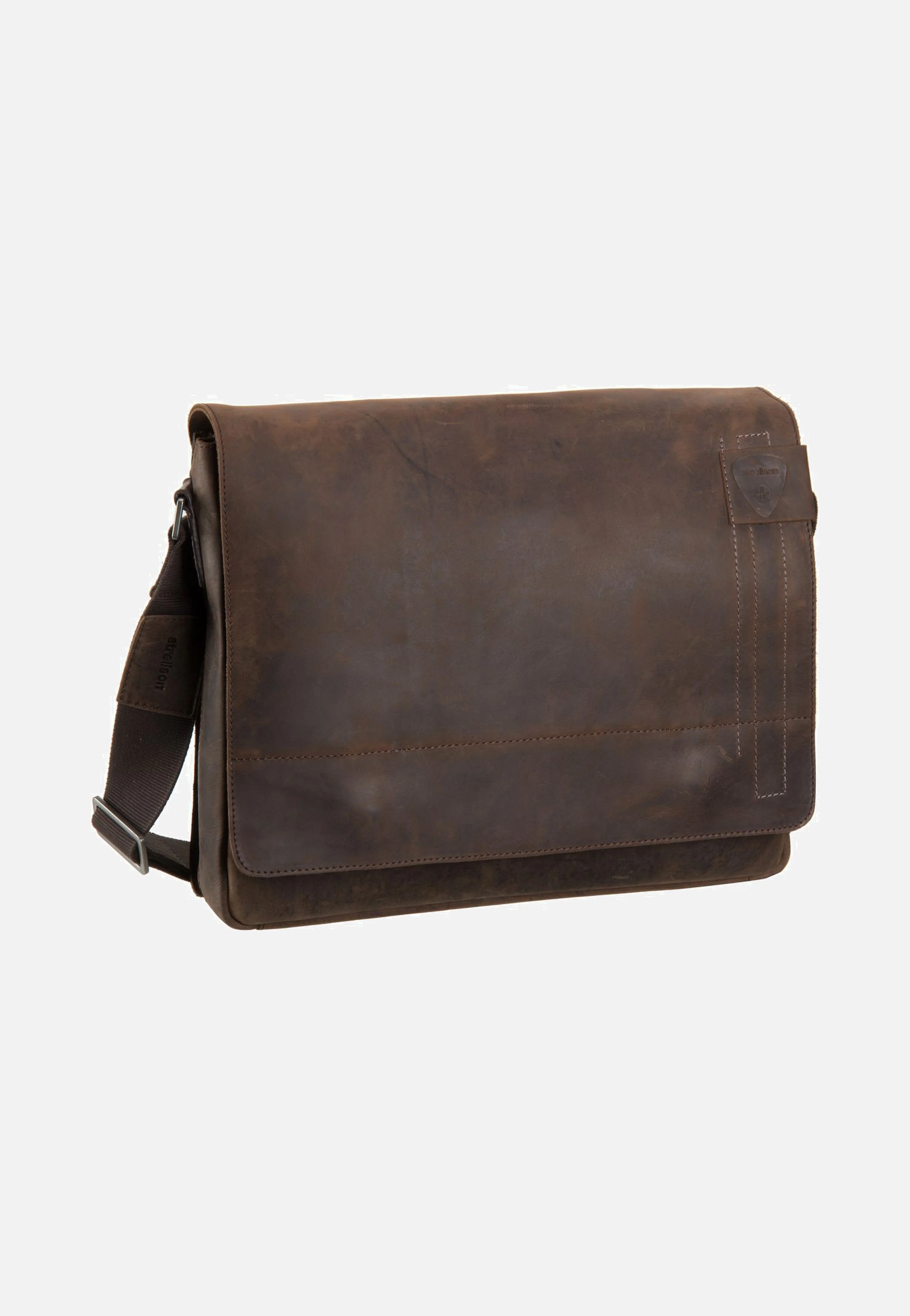 Richmond Messenger LH Dark Brown - Messenger Bag - Image 4