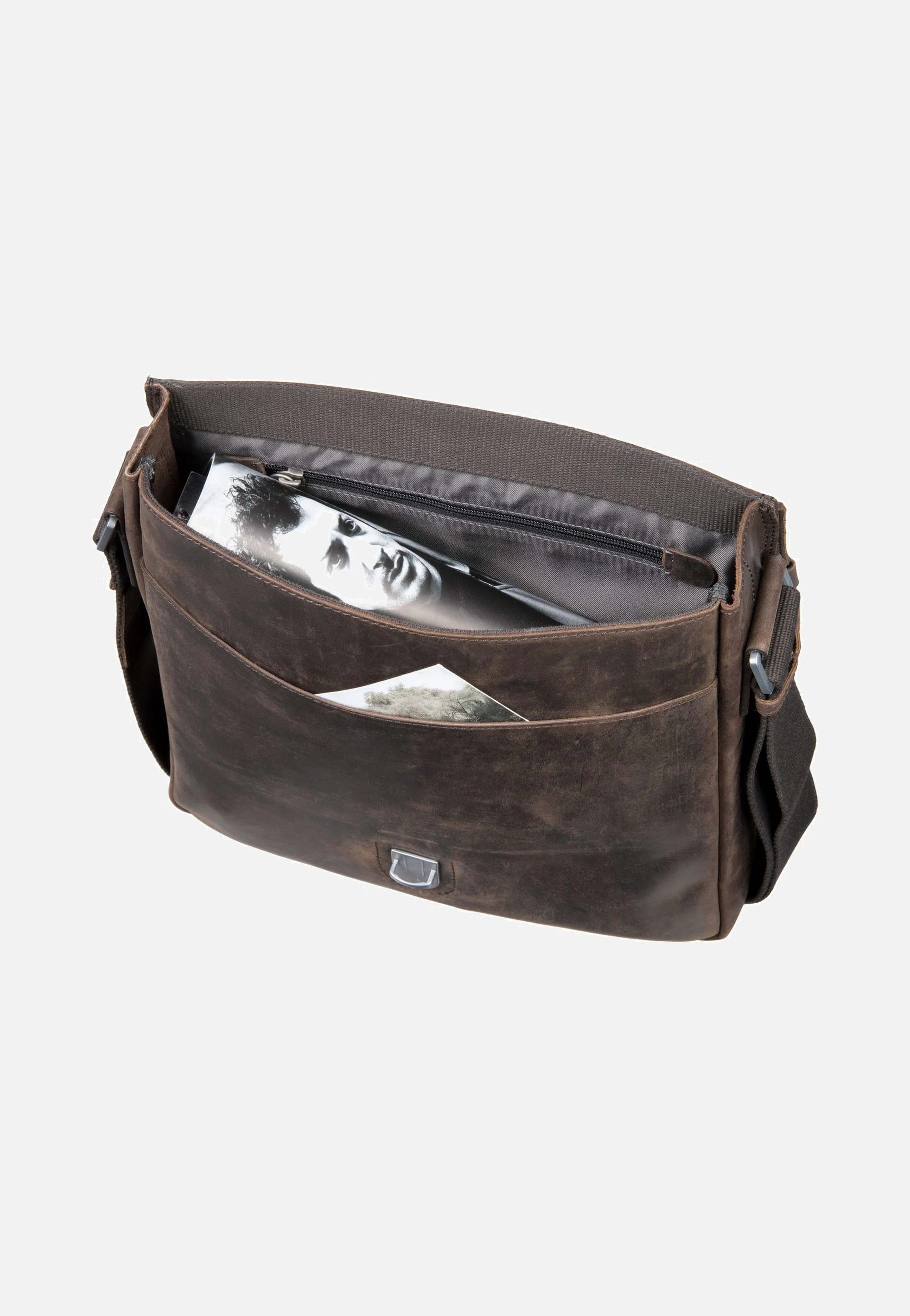 Richmond Messenger MV Dark Brown - Crossbody Bag - Image 3