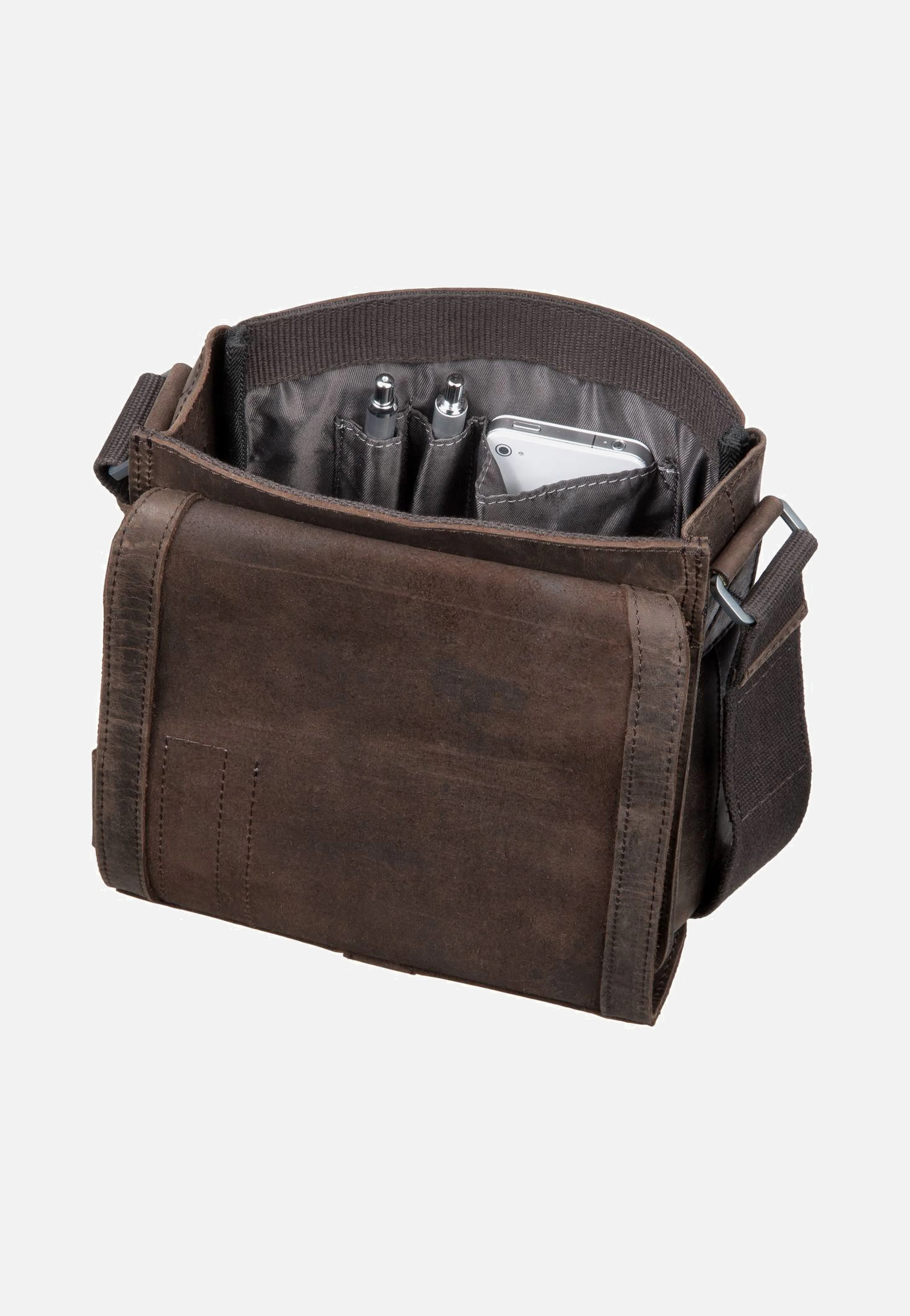 Richmond Messenger SV Dark Brown - Crossbody Bag - Image 3