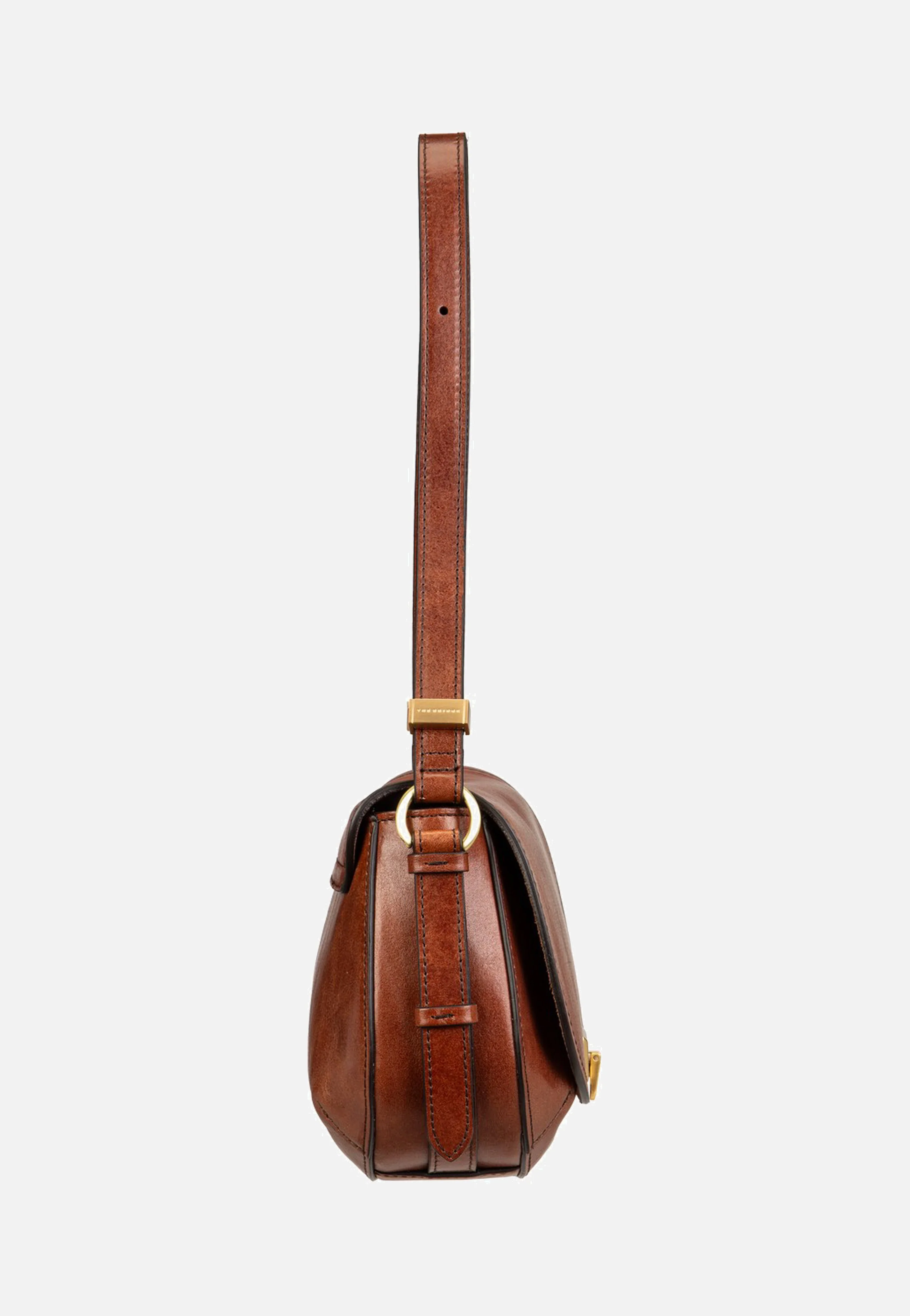 Federica Crossbody Marrone/Oro - Umhängetasche - Image 4