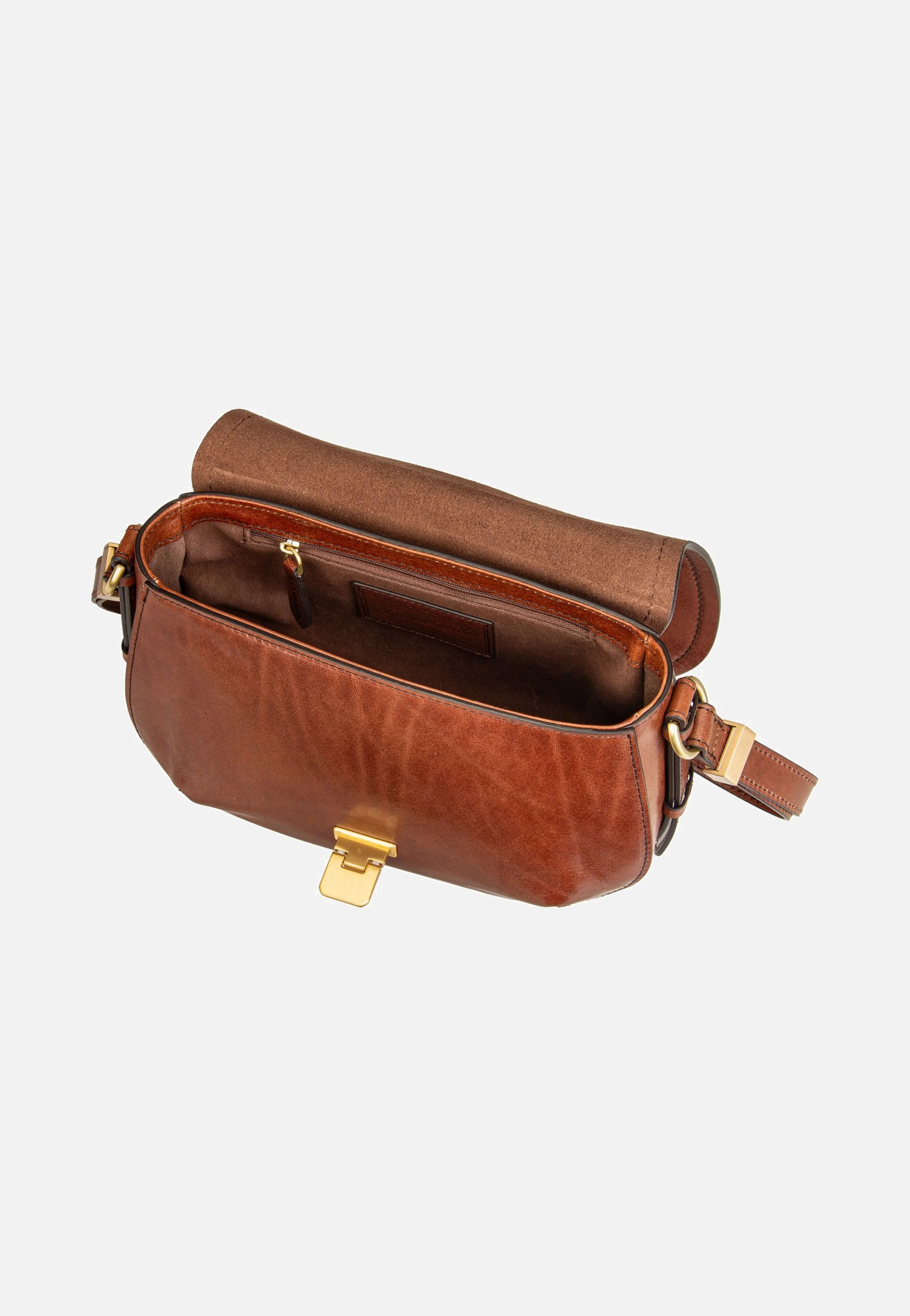Federica Crossbody Marrone/Oro - Umhängetasche - Image 5