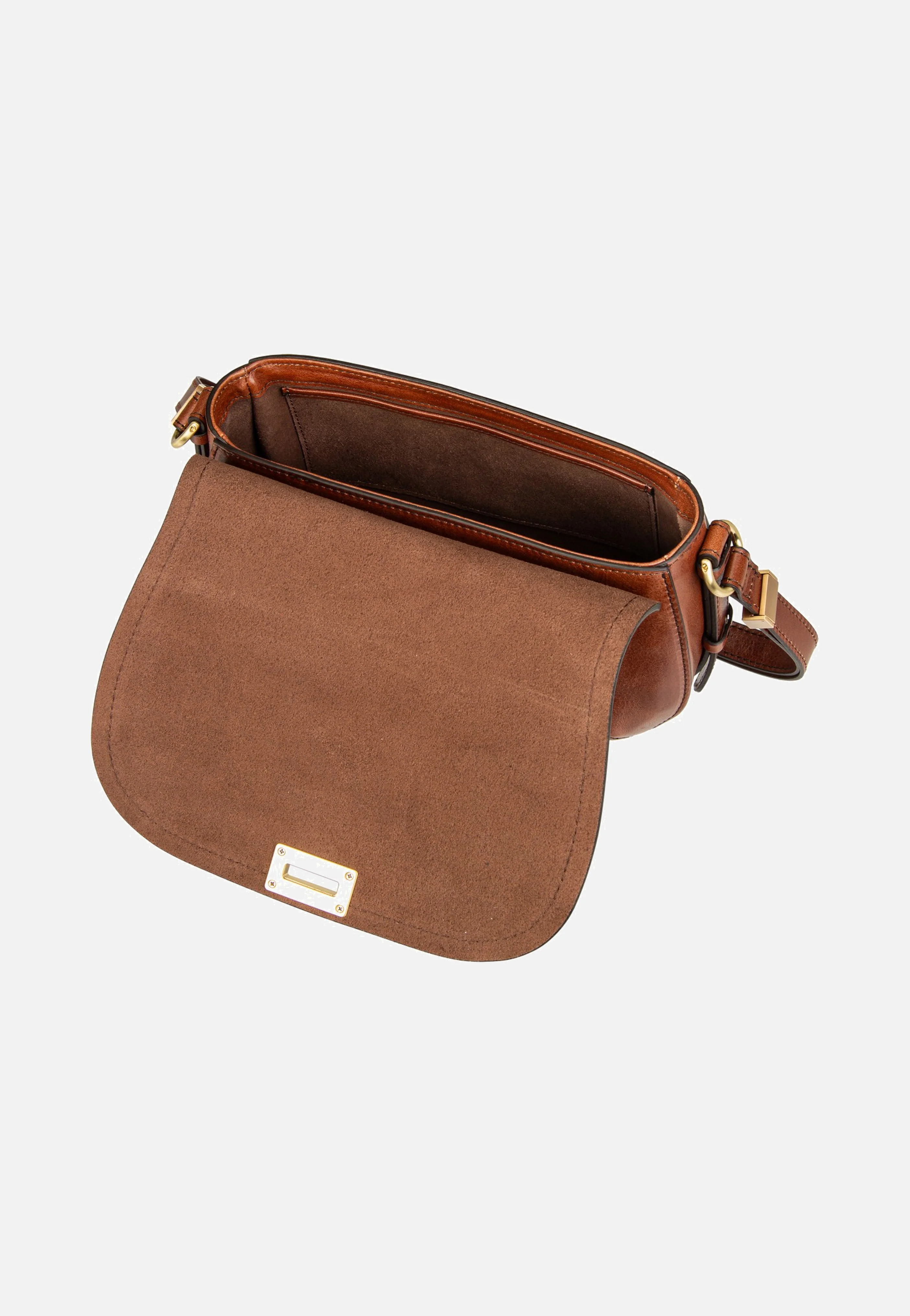 Federica Crossbody Marrone/Oro - Umhängetasche - Image 6