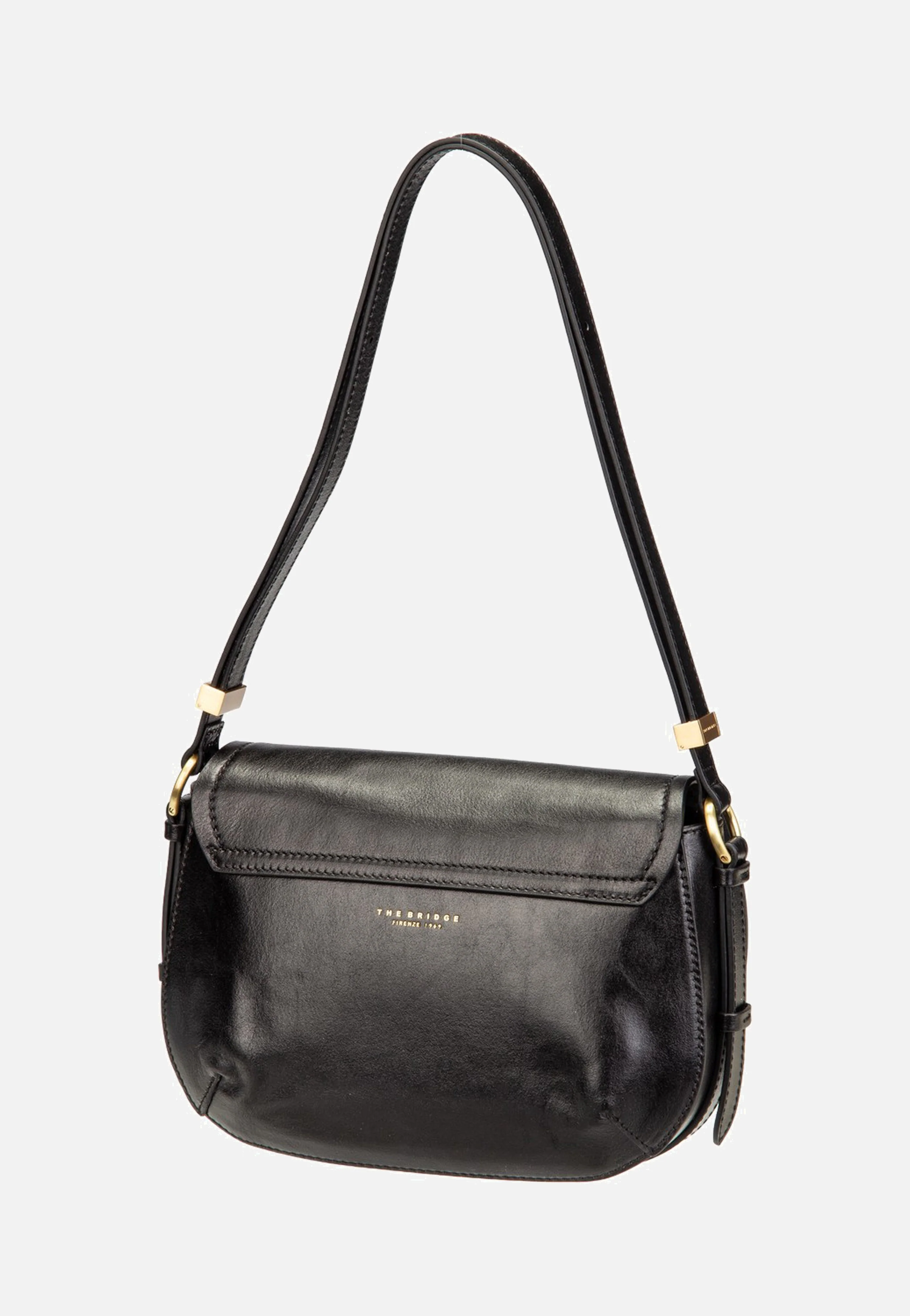 Federica Crossbody Nero/Oro - Crossbody Bag - Image 3