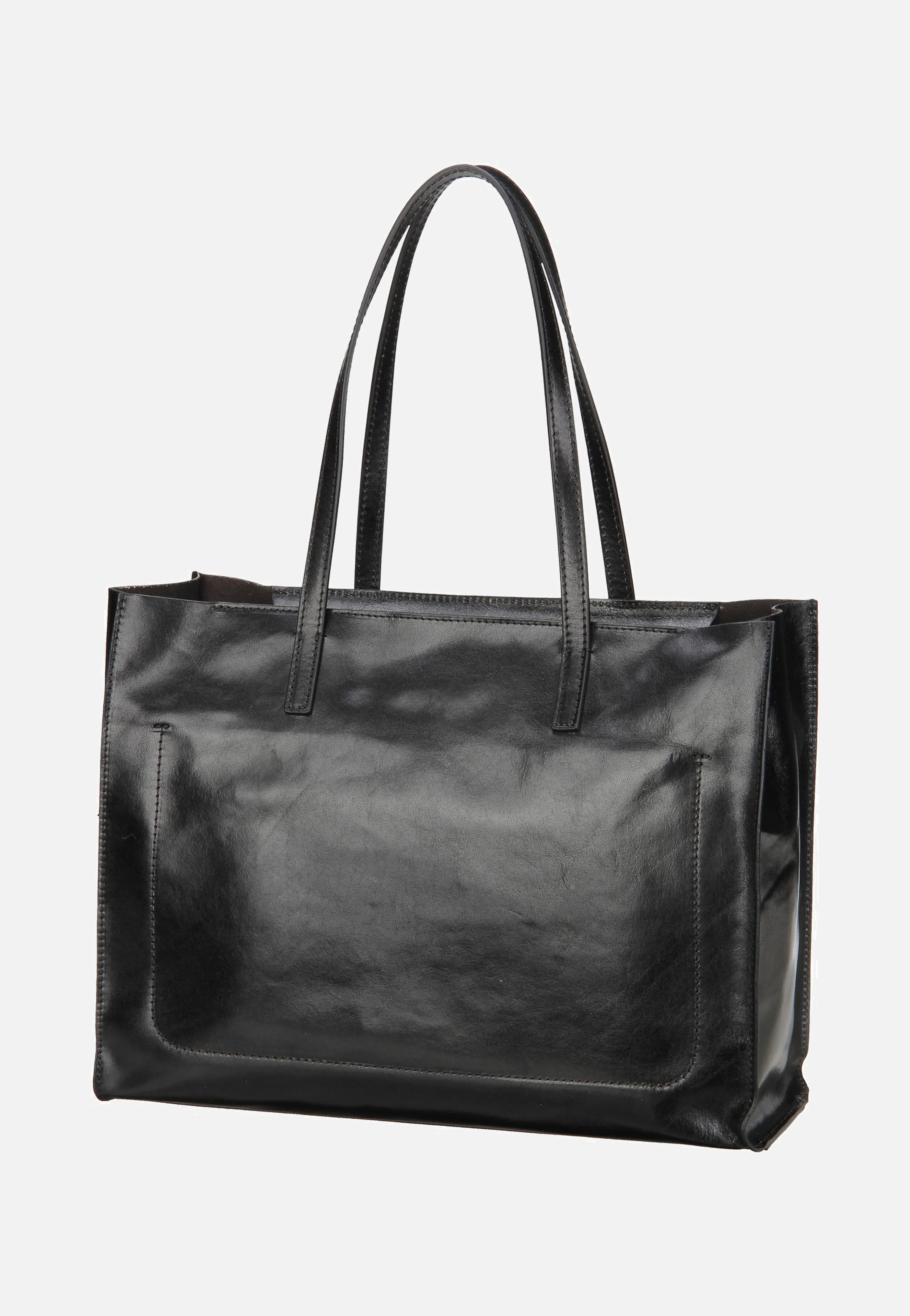 Mirra Shopping with Zip 1314 Nero/Oro - Shopper - Image 2