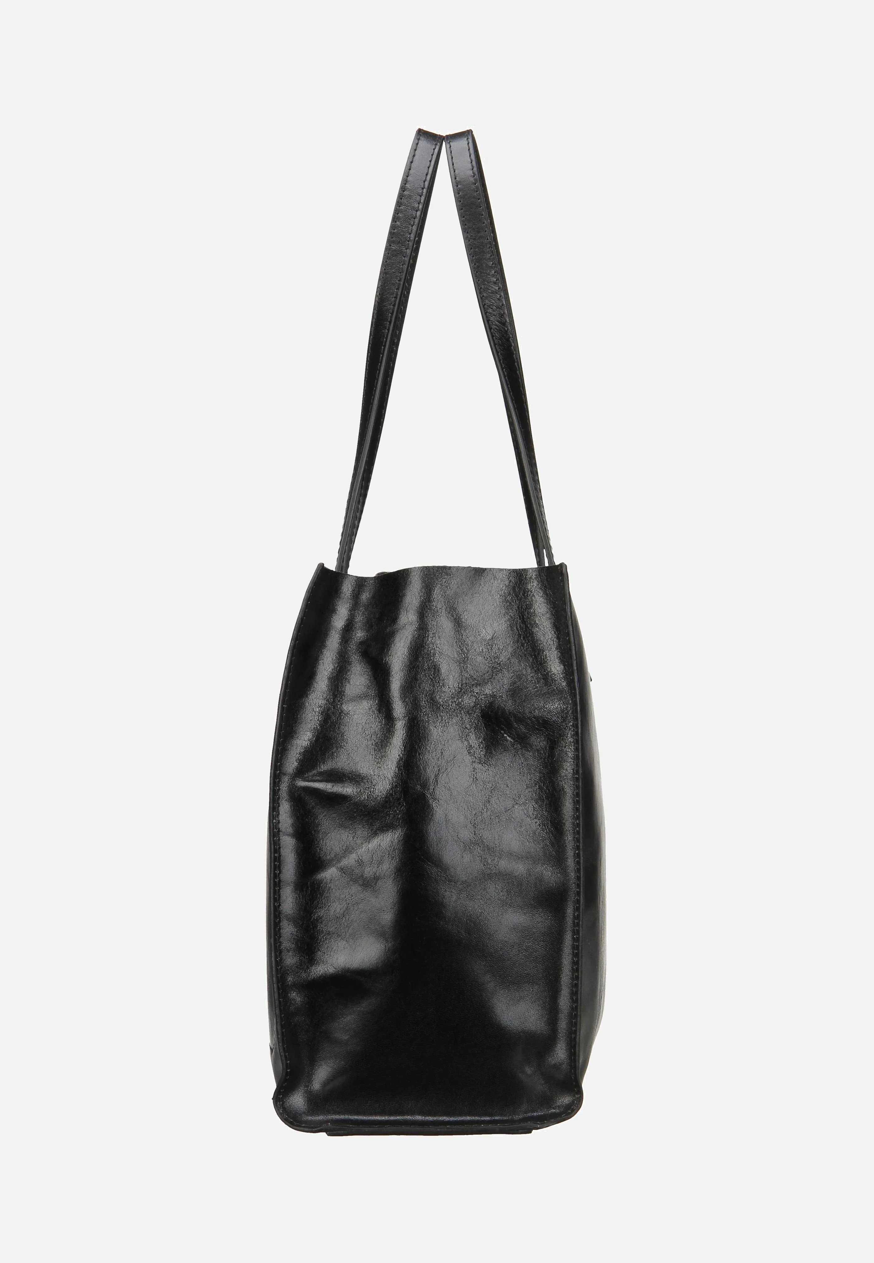 Mirra Shopping with Zip 1314 Nero/Oro - Shopper - Image 4