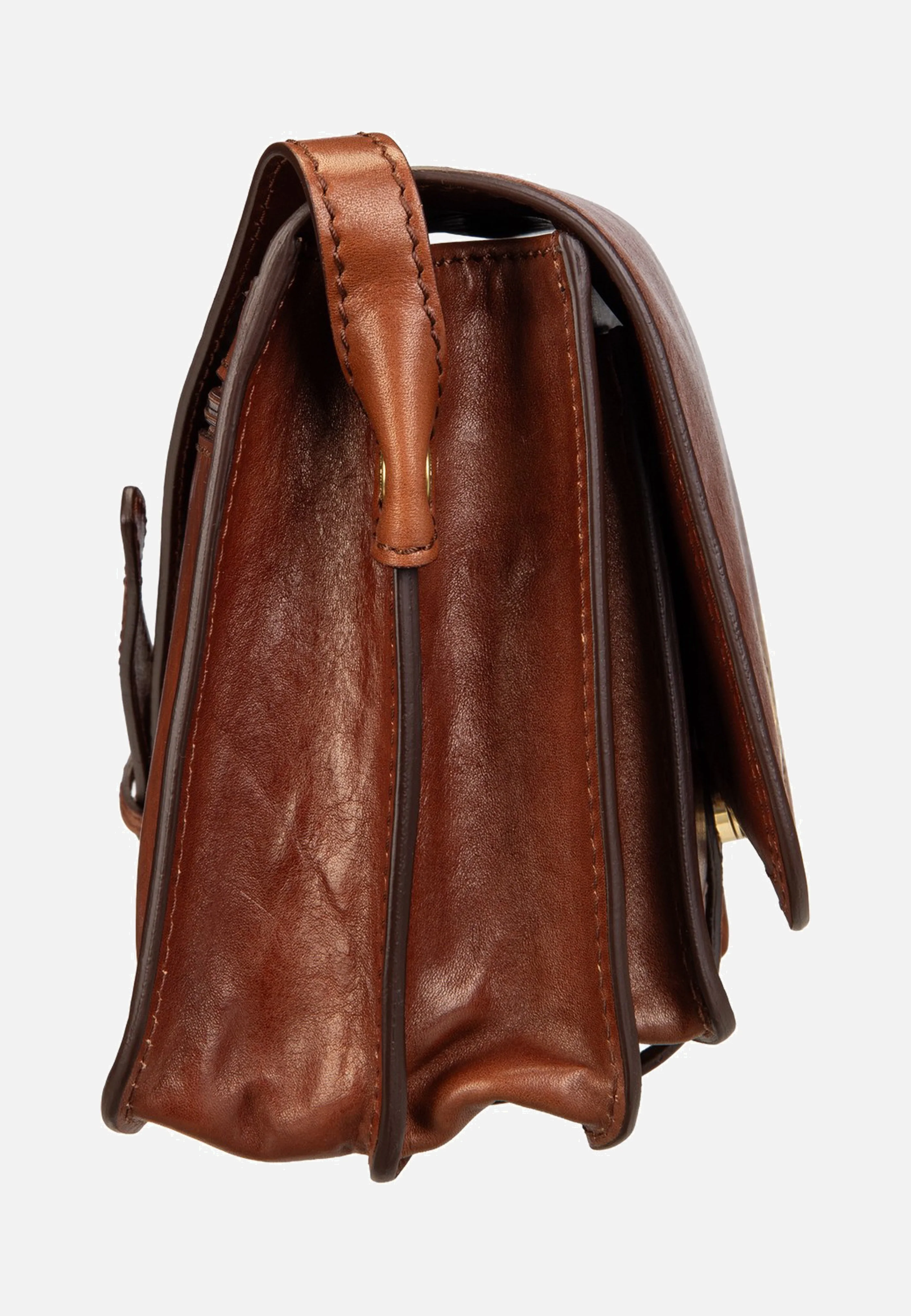 Stodo Crossbody Marrone/Oro - Crossbody Bag - Image 4