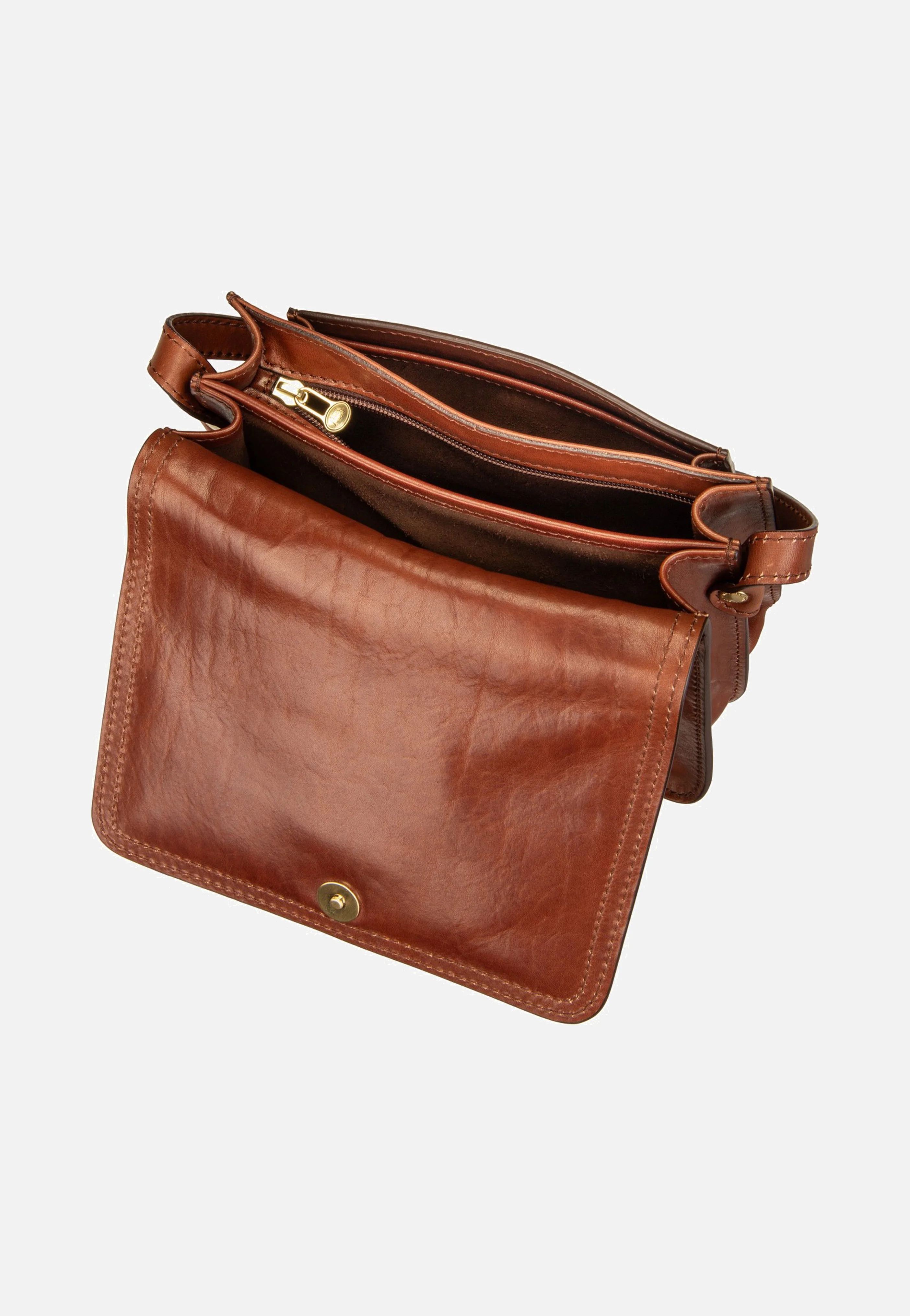 Stodo Crossbody Marrone/Oro - Crossbody Bag - Image 6