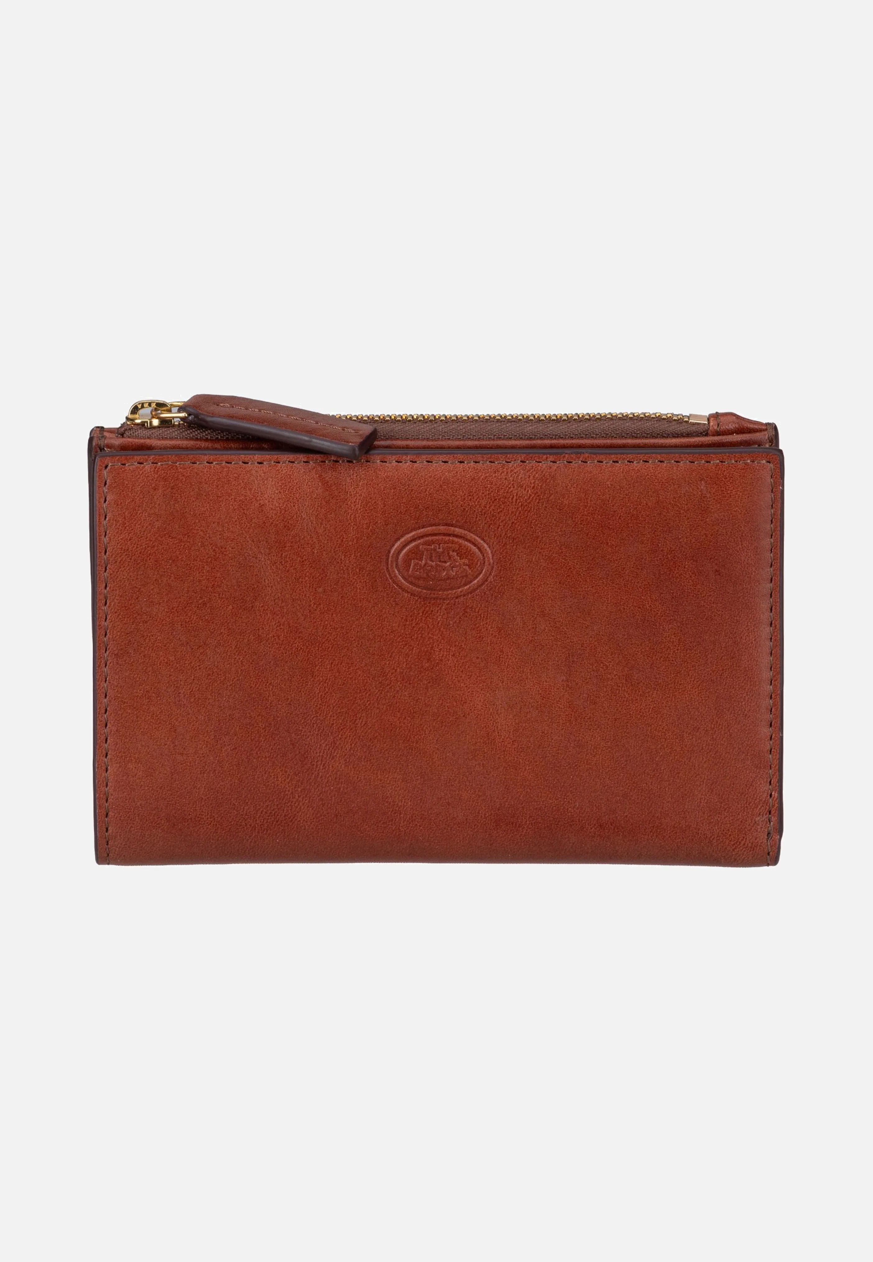 Stodo Medium W/Zip Pocket Marrone/Oro - Portemonnaie - Image 2