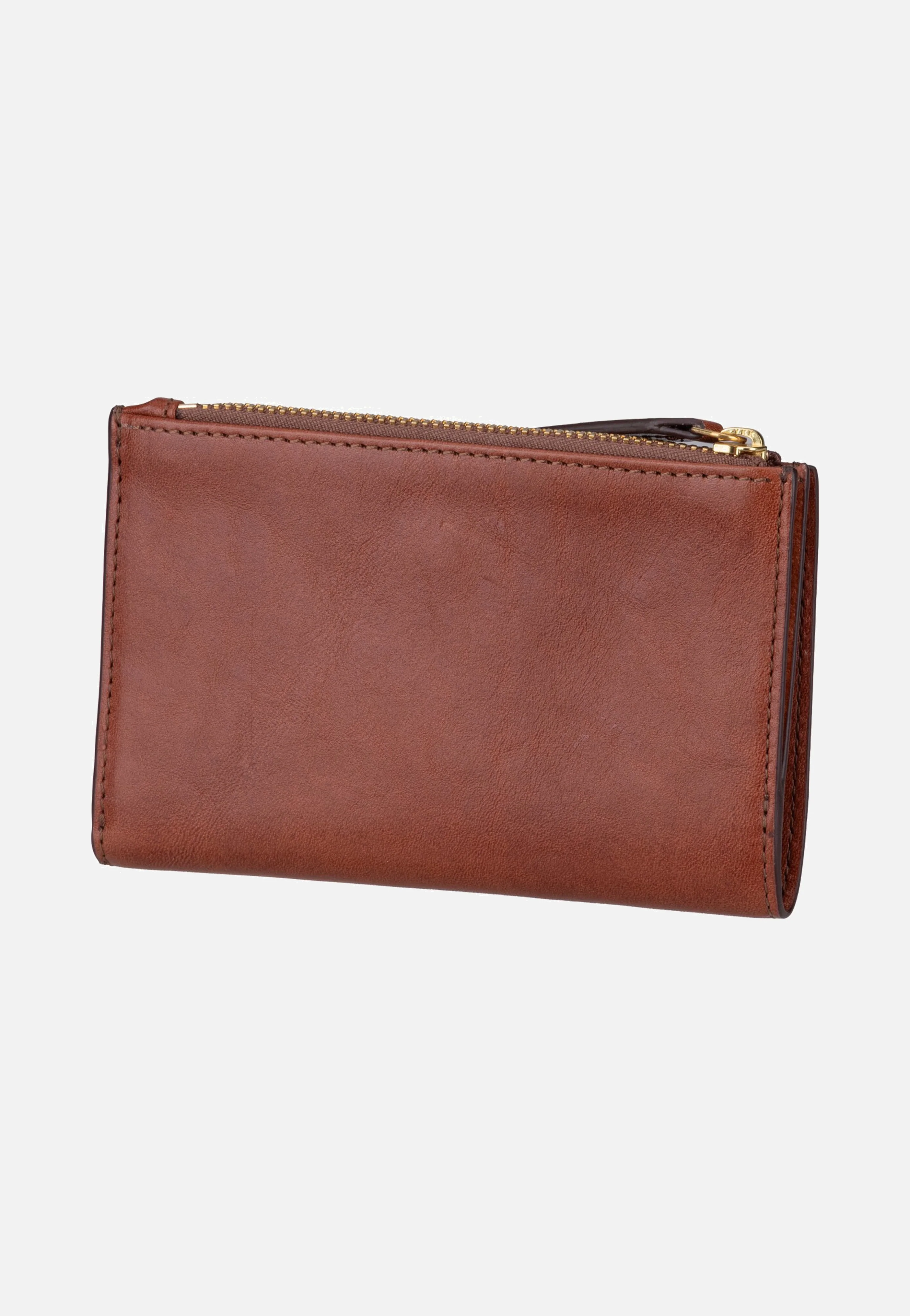 Stodo Medium W/Zip Pocket Marrone/Oro - Portemonnaie - Image 3