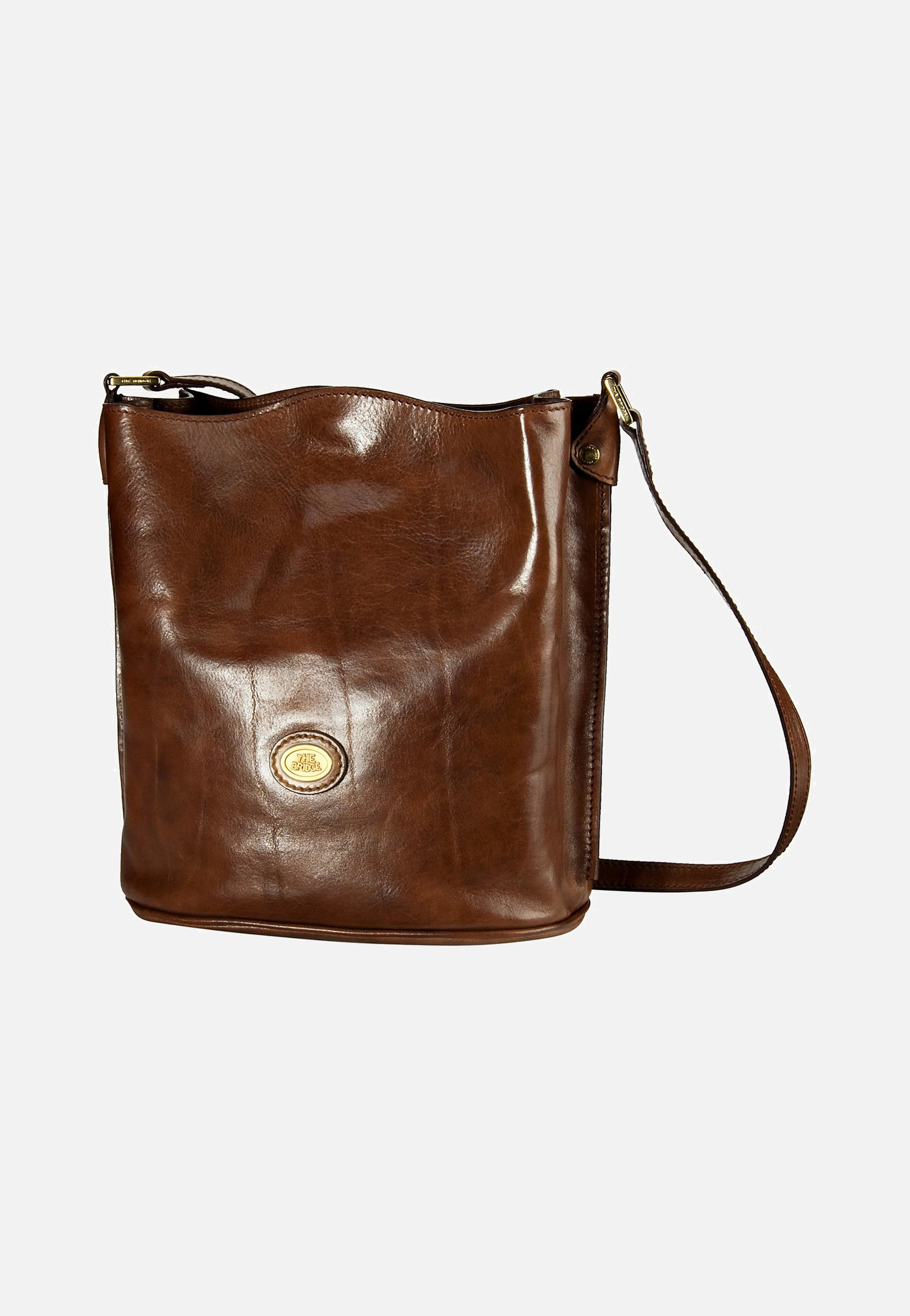 Story Donna Ledertasche Braun - Beuteltasche - Image 5