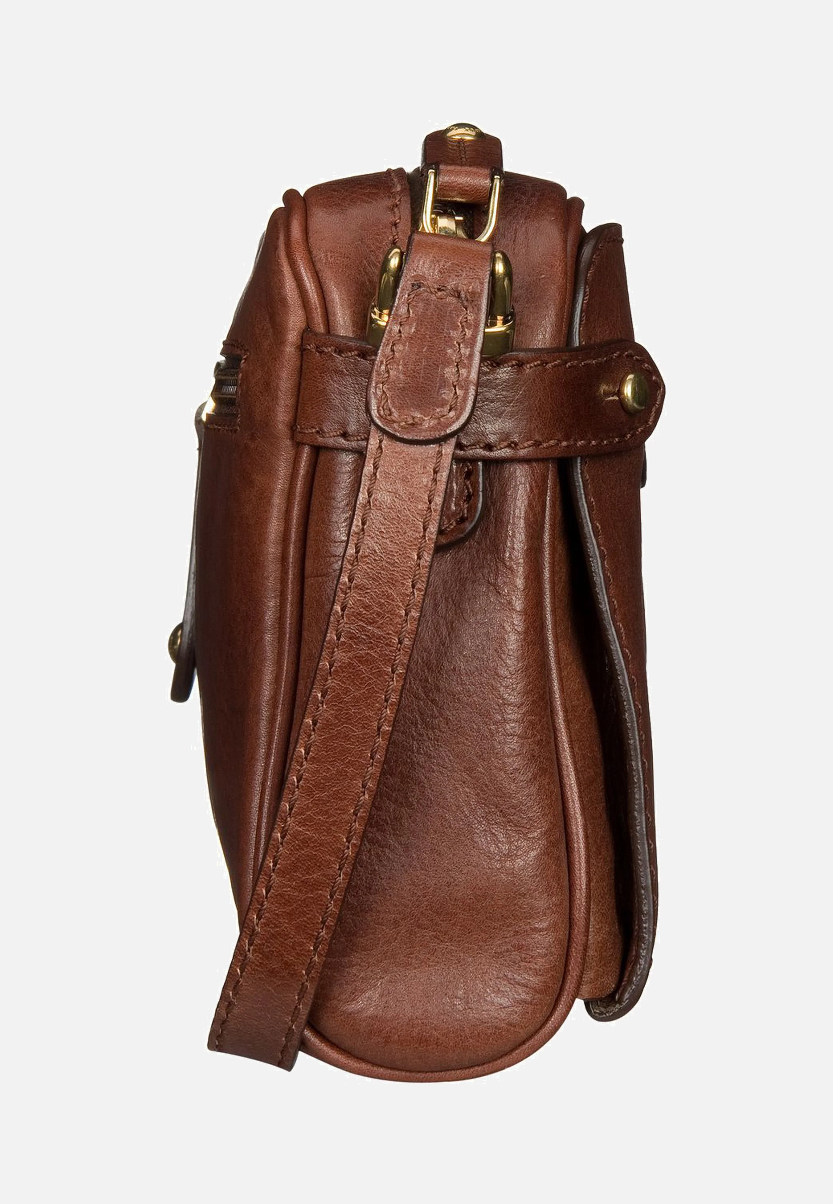 Story Donna Shoulder Bag Marrone/Oro - Crossbody Bag - Image 5