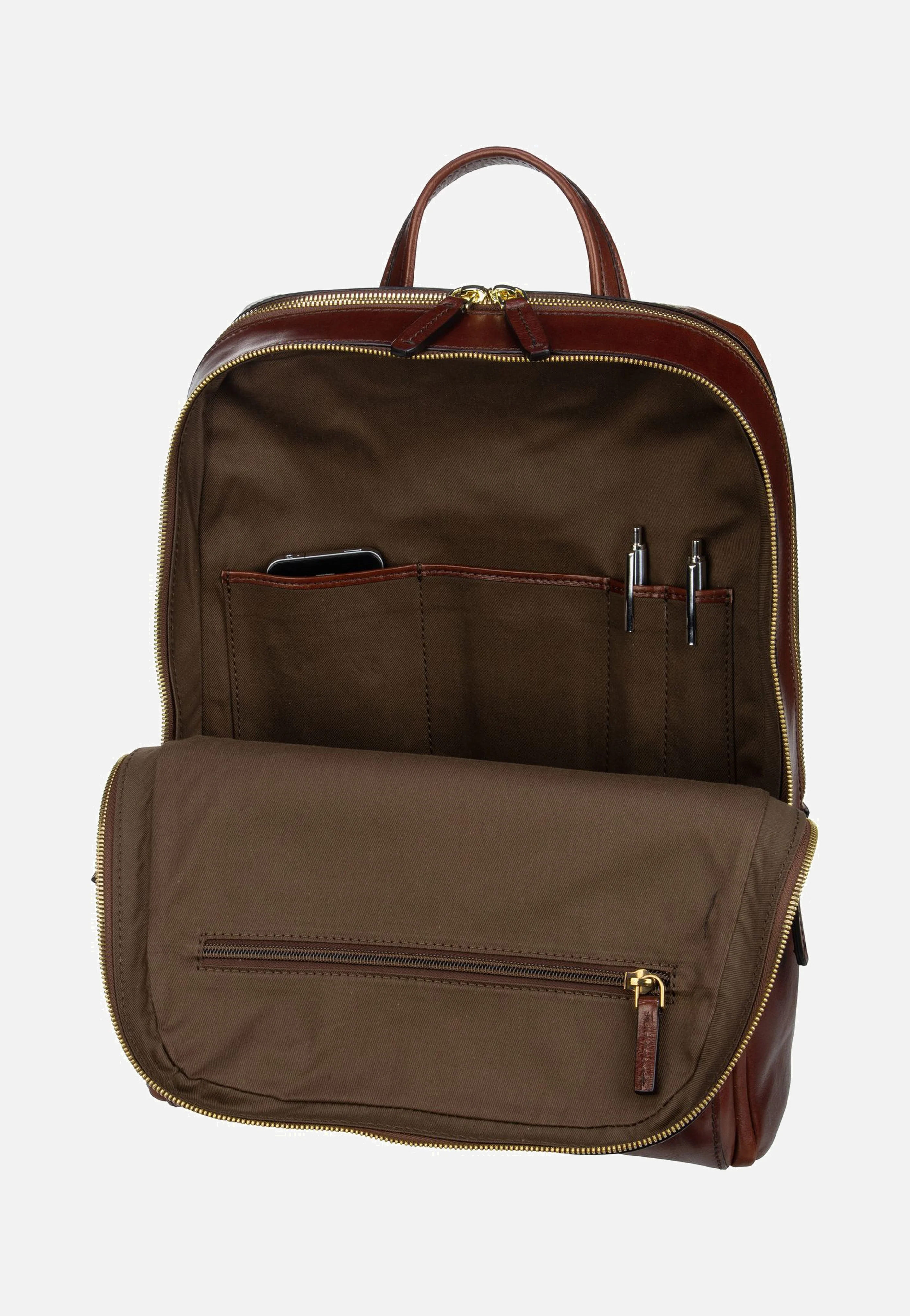 Story Uomo 4810 Marrone/Oro - Rucksack - Image 3
