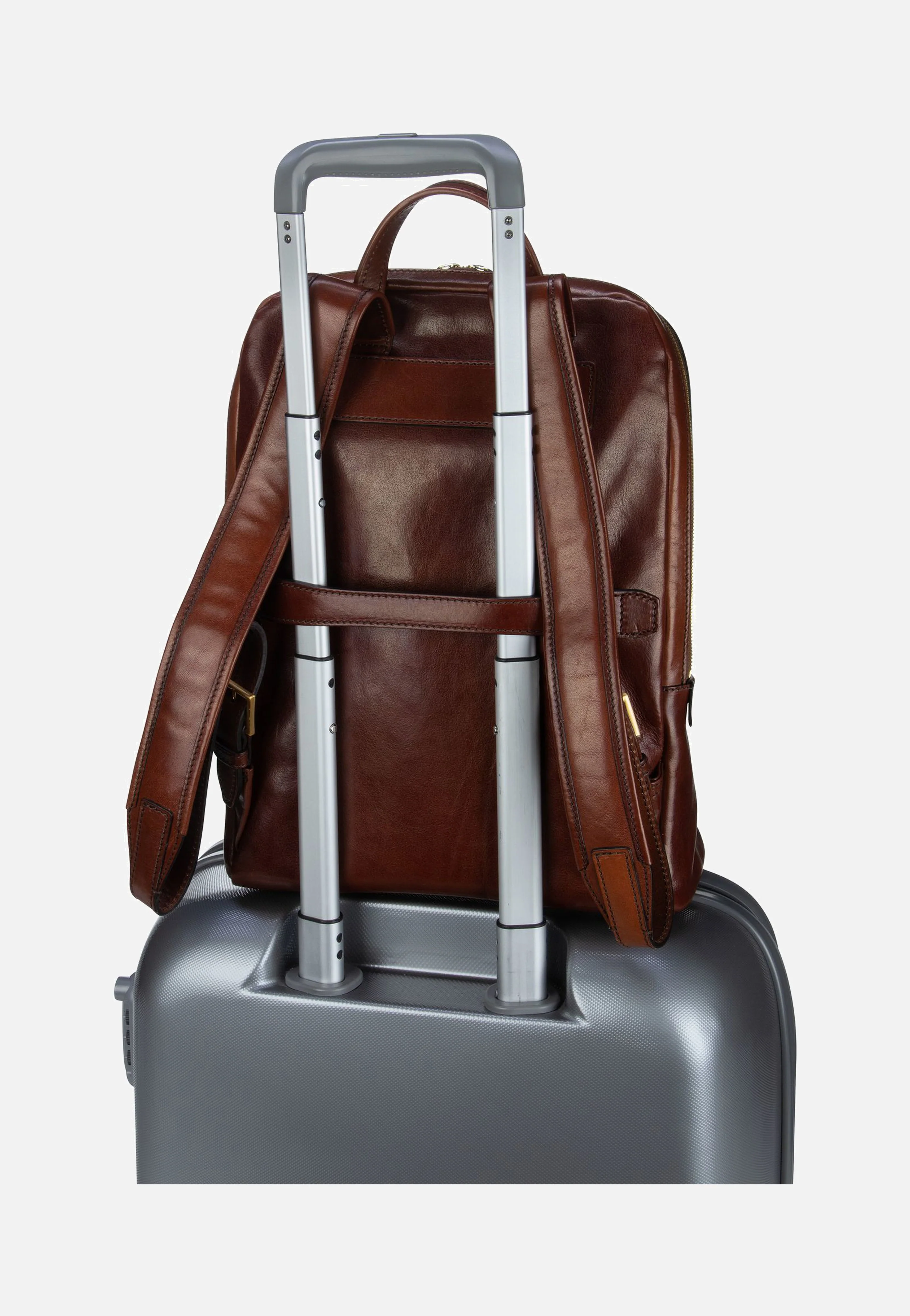 Story Uomo 4810 Marrone/Oro - Rucksack - Image 6
