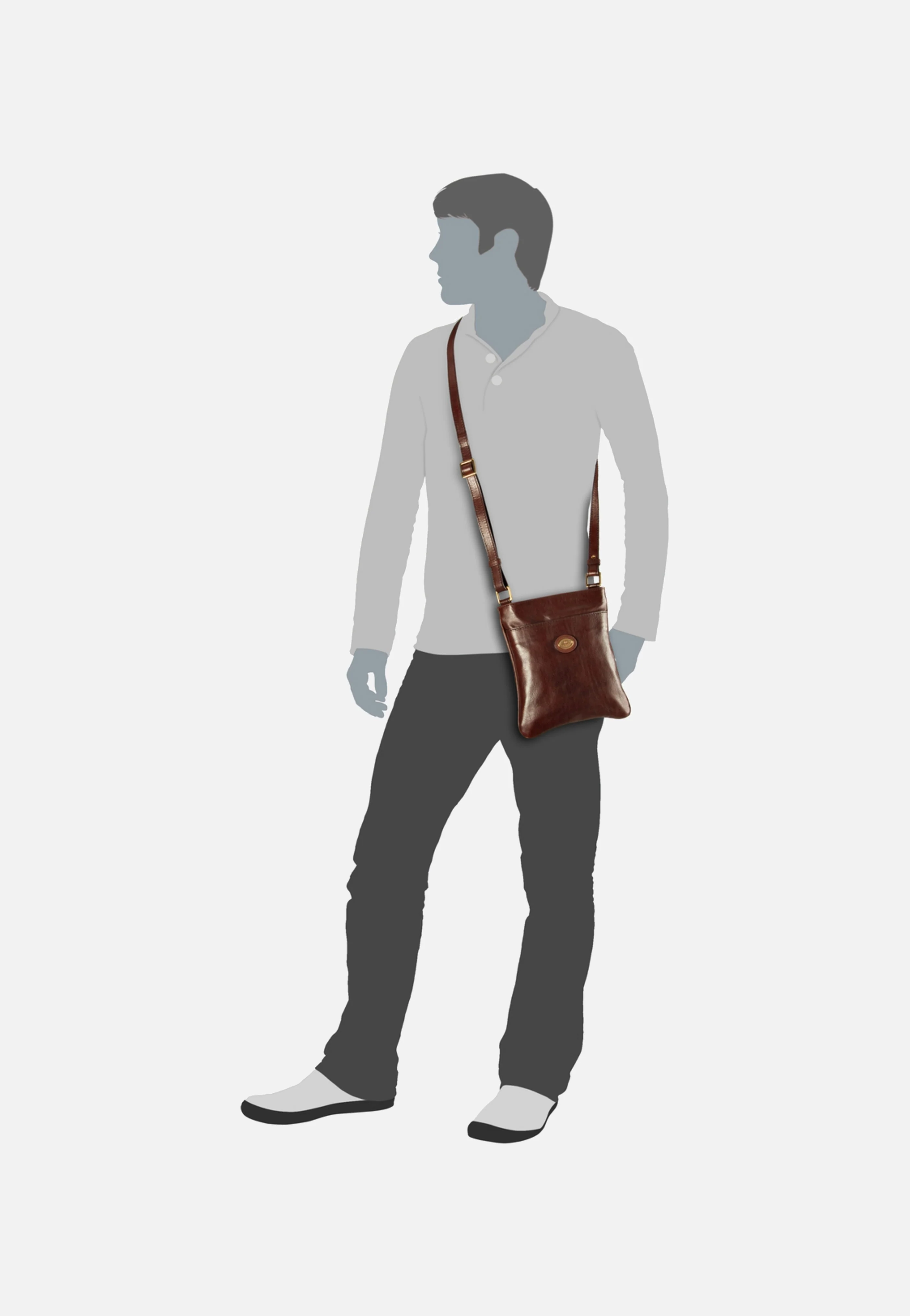 Story Uomo Braun - Beuteltasche - Image 6