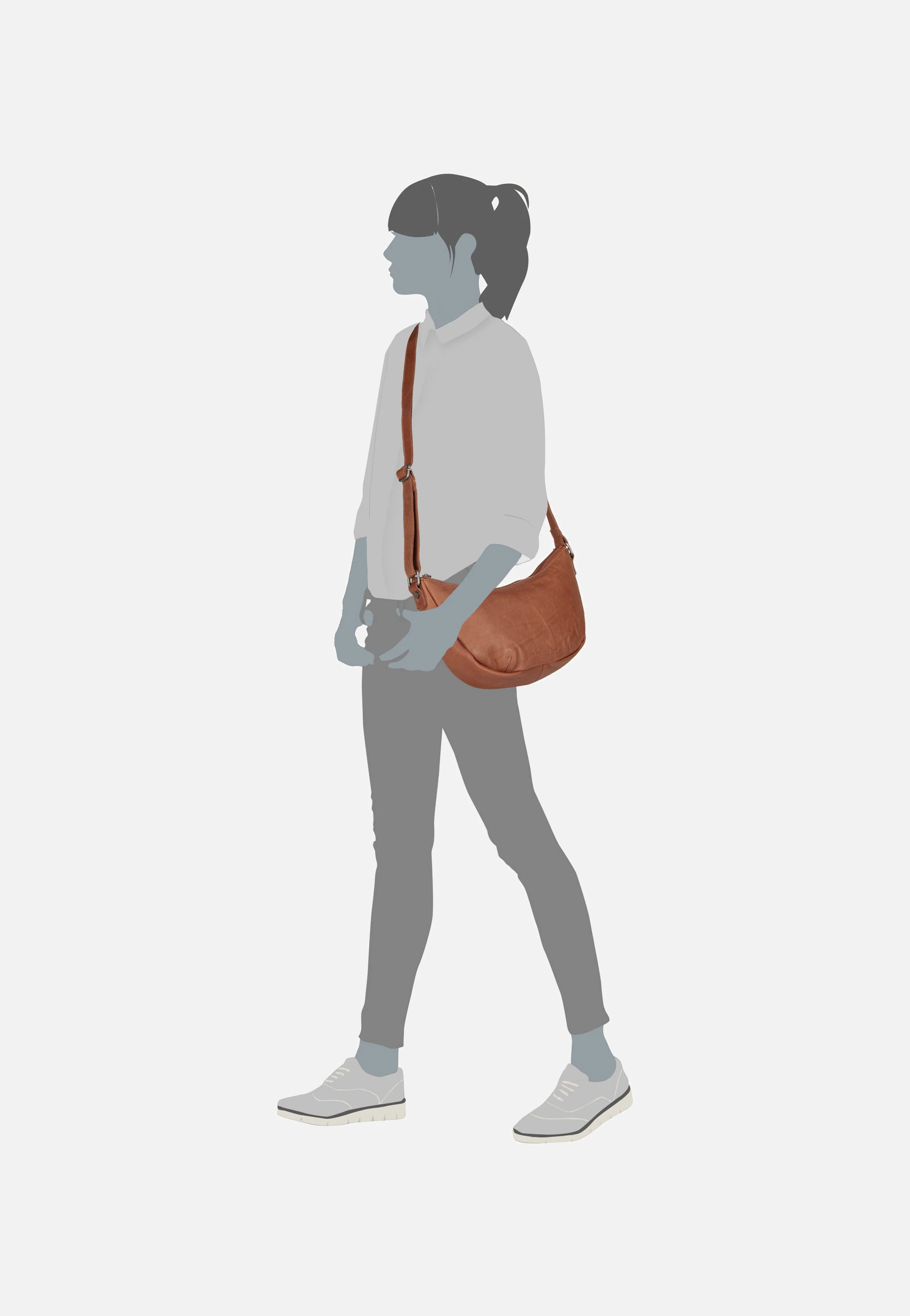 Clarita 1318 Cognac - Beuteltasche - Image 6