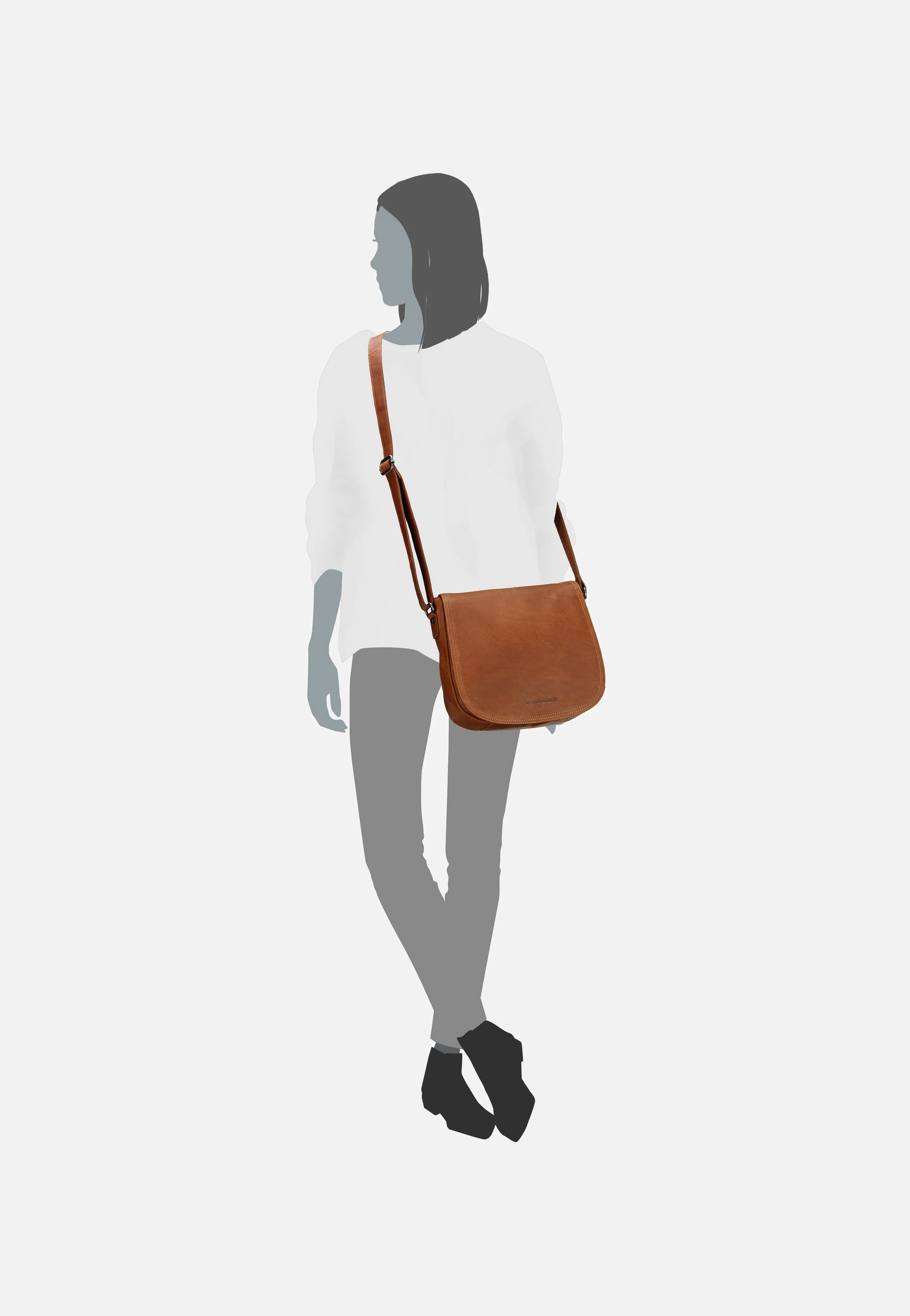 Everglades 1326 Cognac - Saddle Bag - Image 6