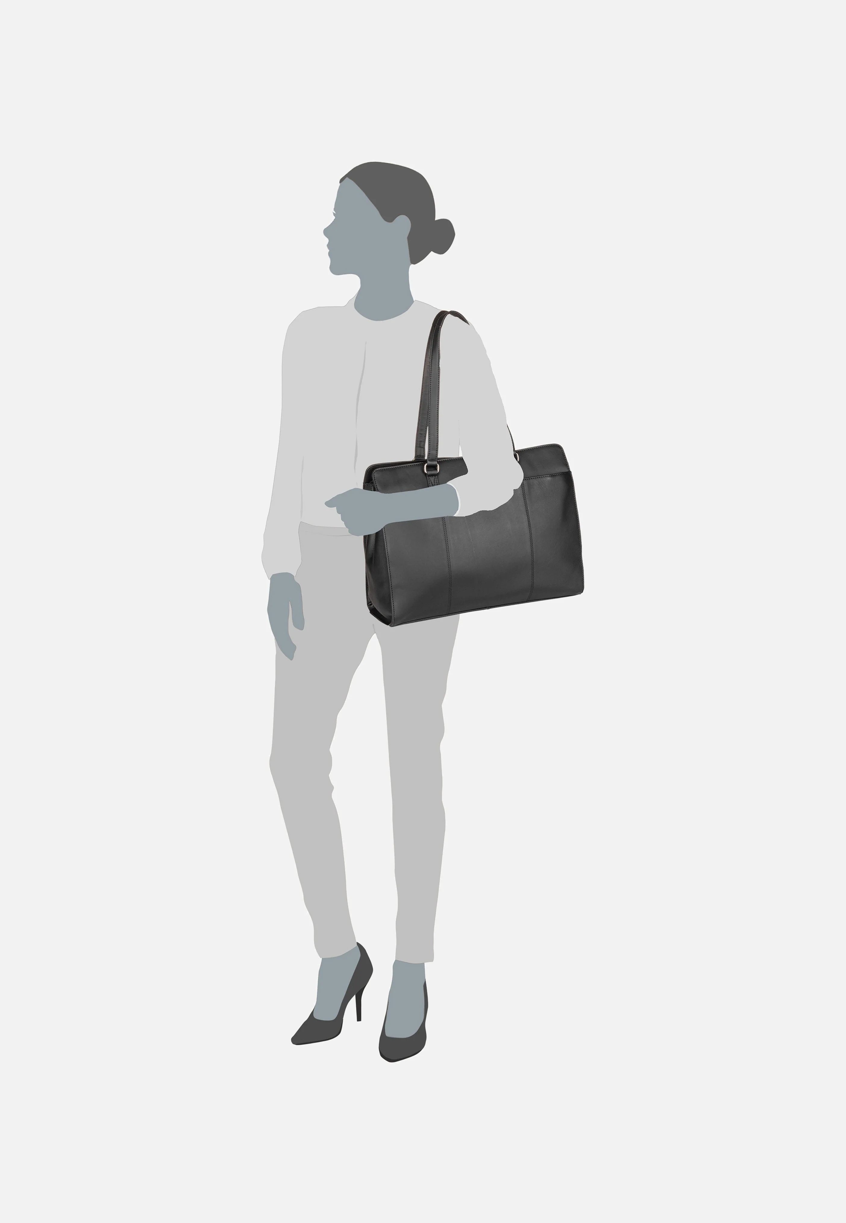 Fidenza 0206 Black - Shopper - Image 8