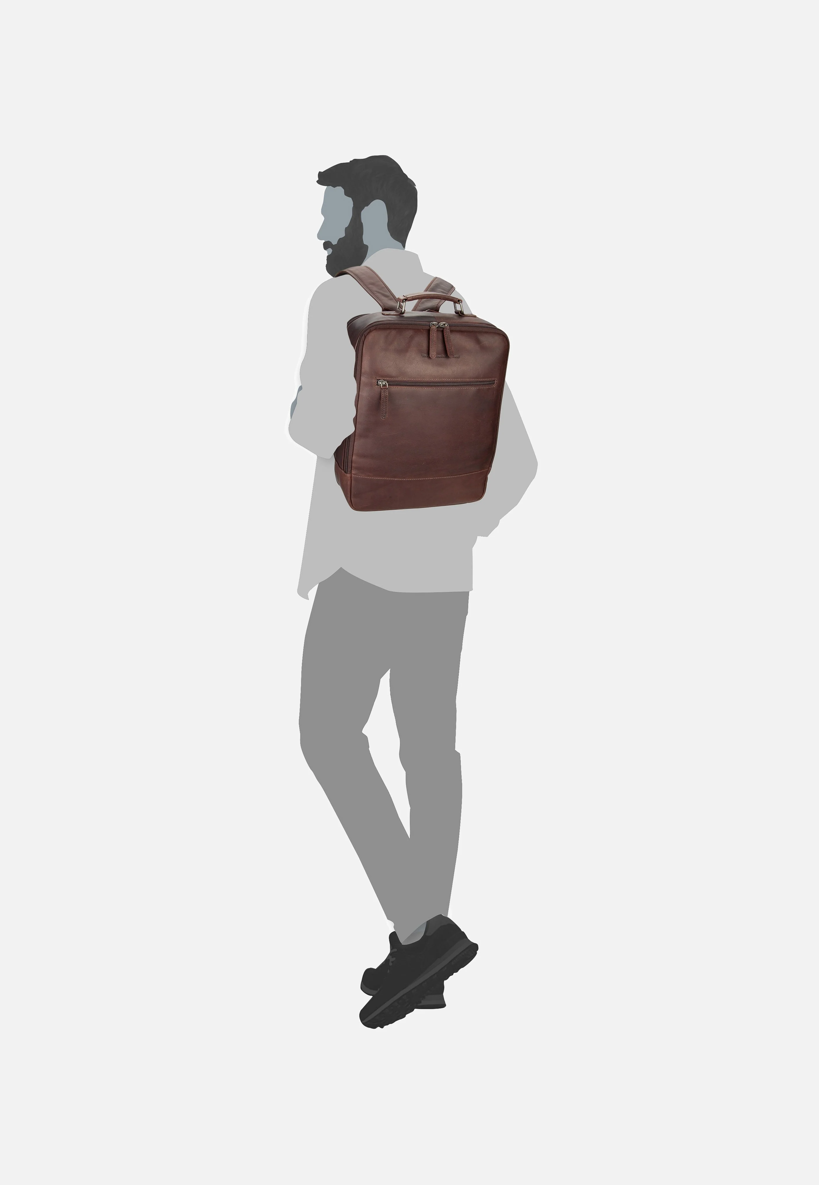 Jamaica 0326 Brown - Rucksack - Image 10