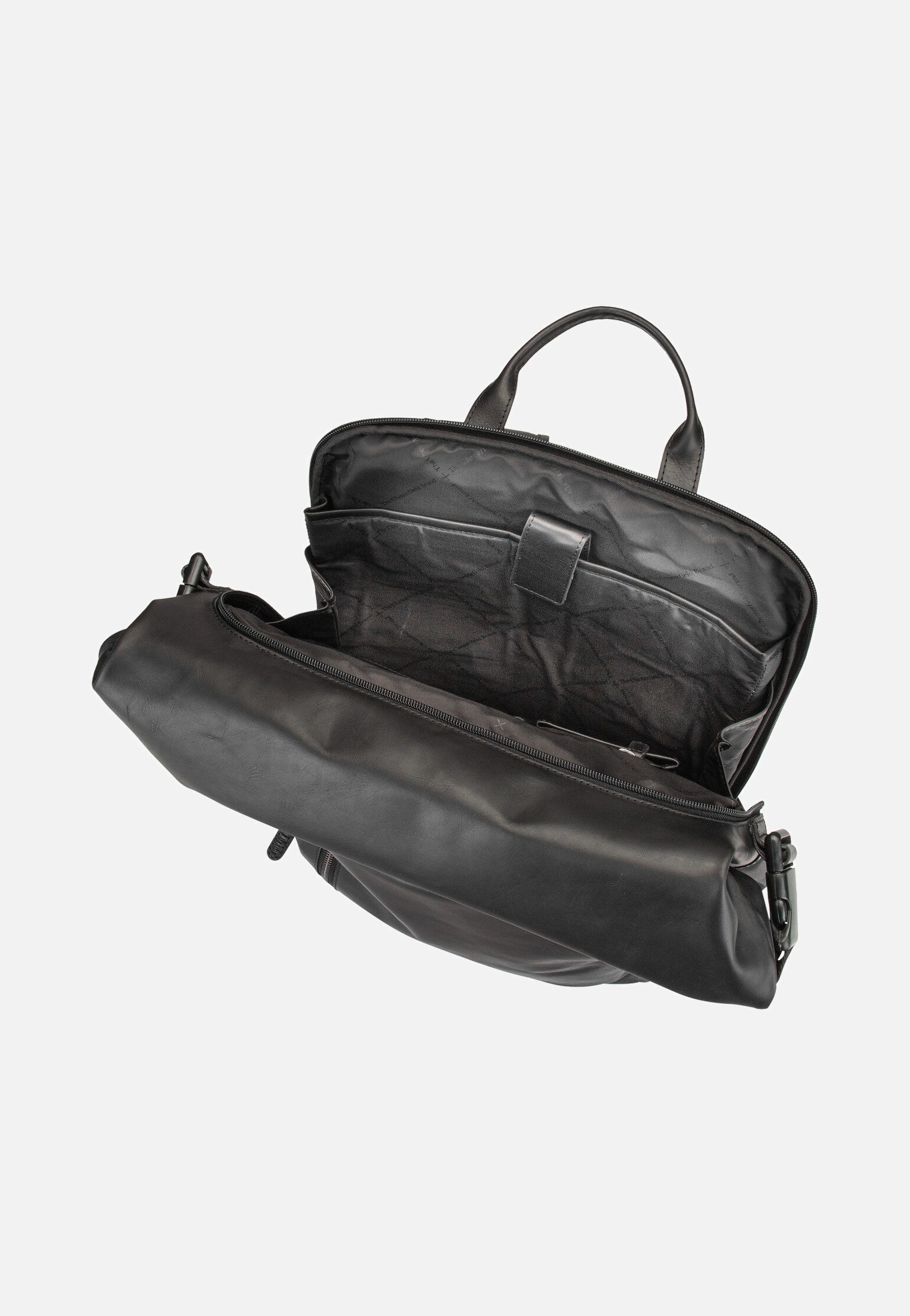Liverpool 0309 Black - Rolltop Rucksack - Image 3