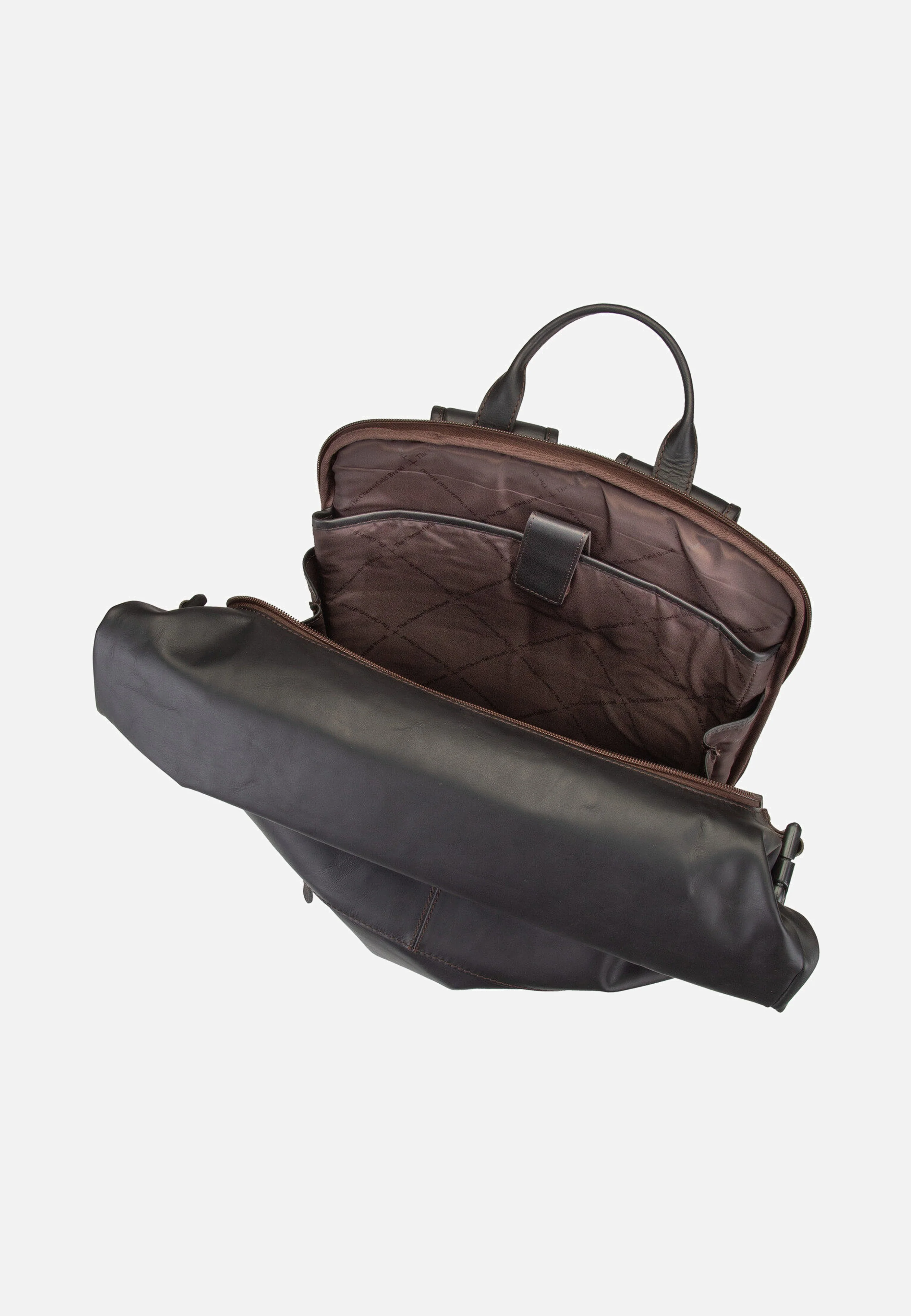 Liverpool 0309 Brown - Rolltop Rucksack - Image 4