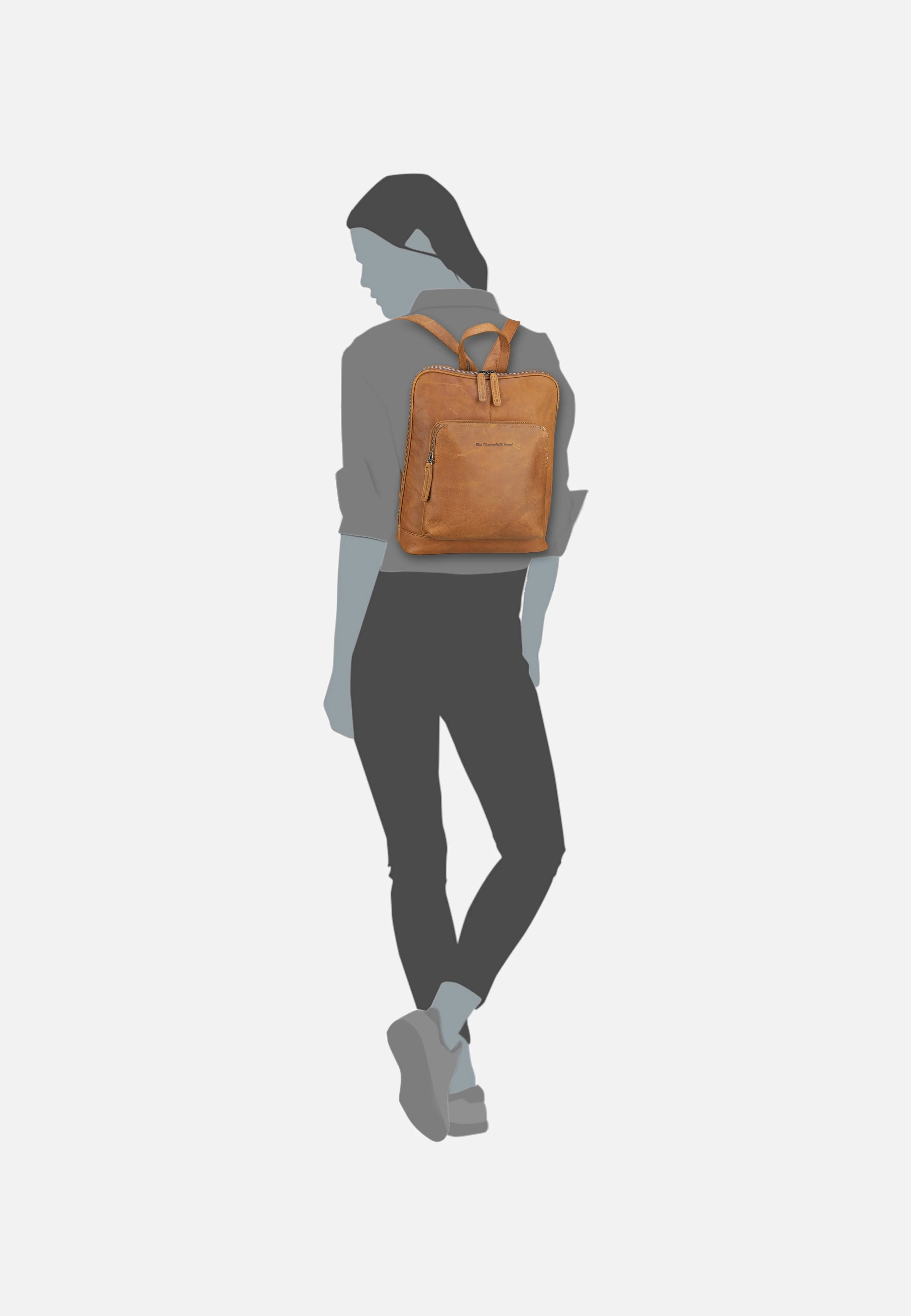 Naomi 0150 Cognac - Rucksack - Image 6