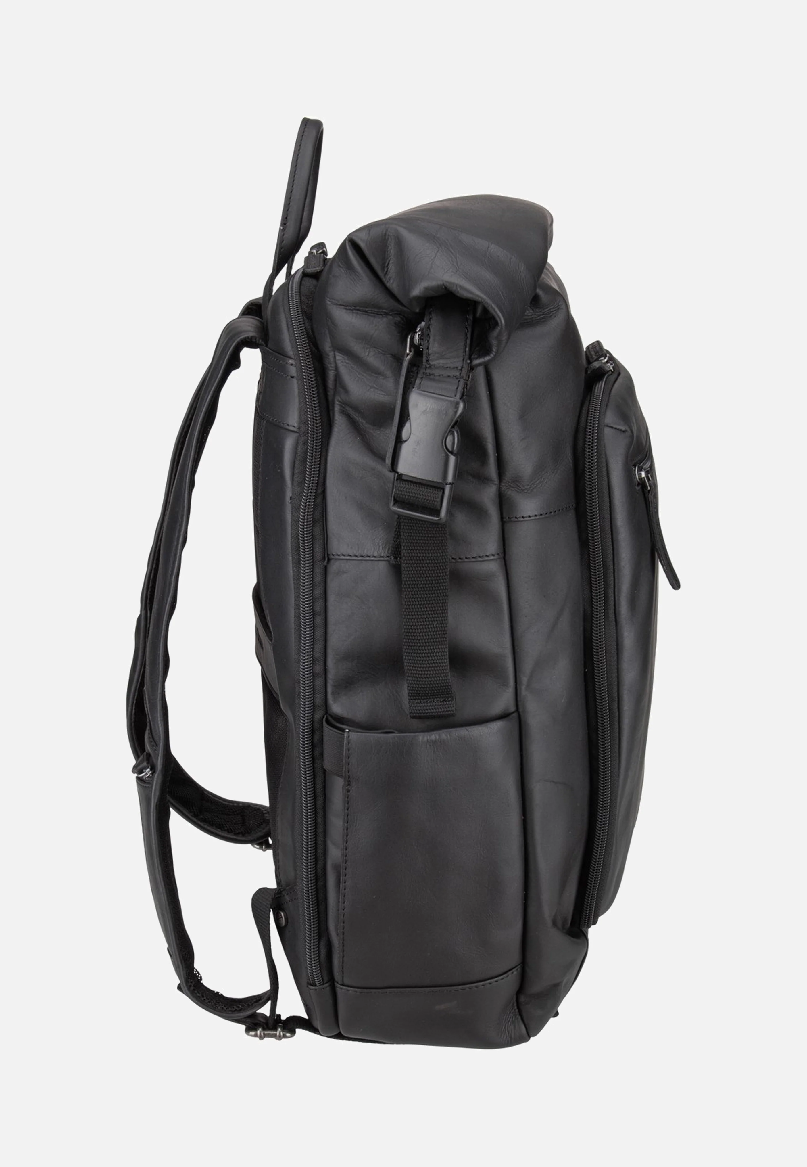 Remo 0713 Black - Rolltop Rucksack - Image 4
