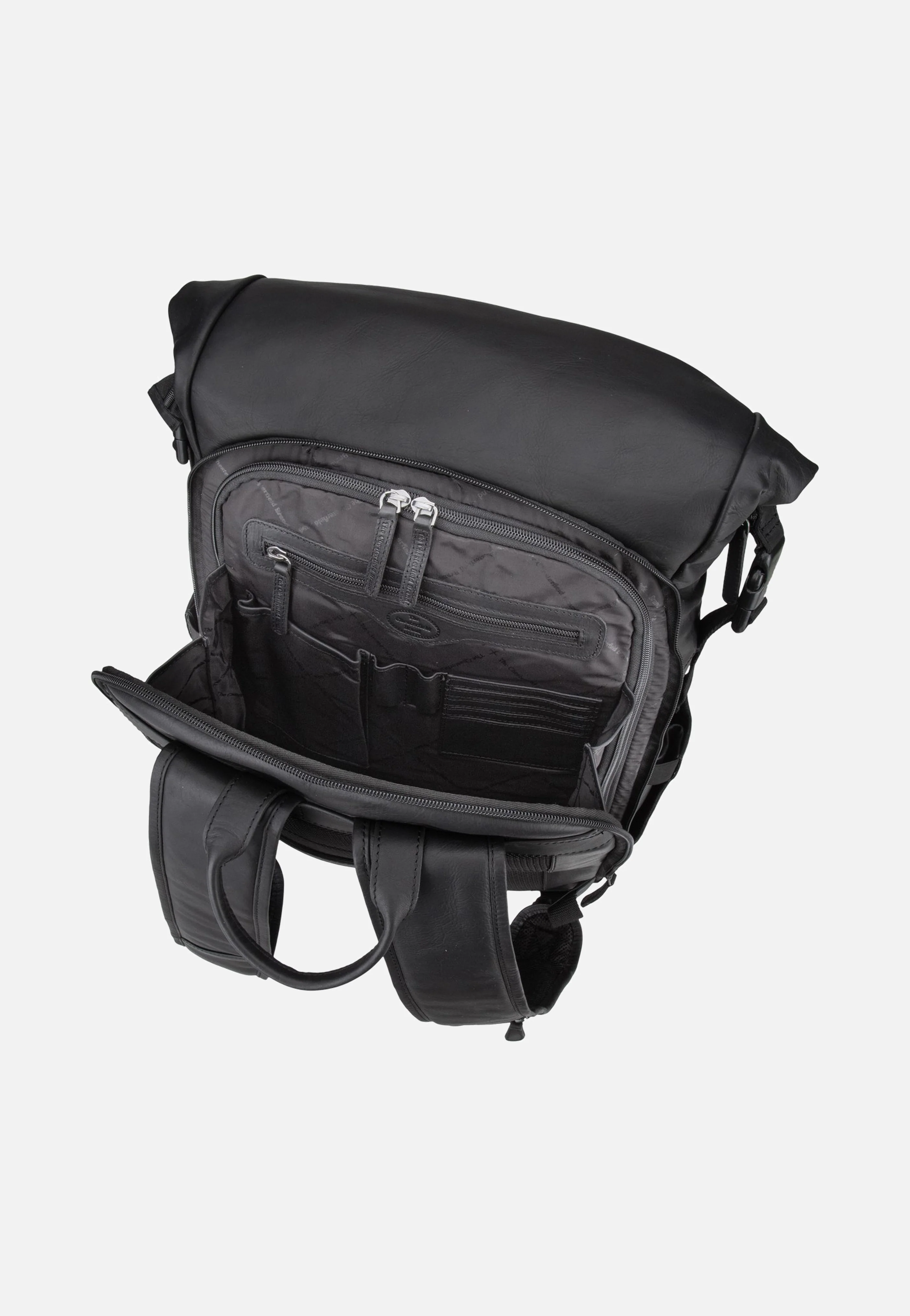 Remo 0713 Black - Rolltop Rucksack - Image 7