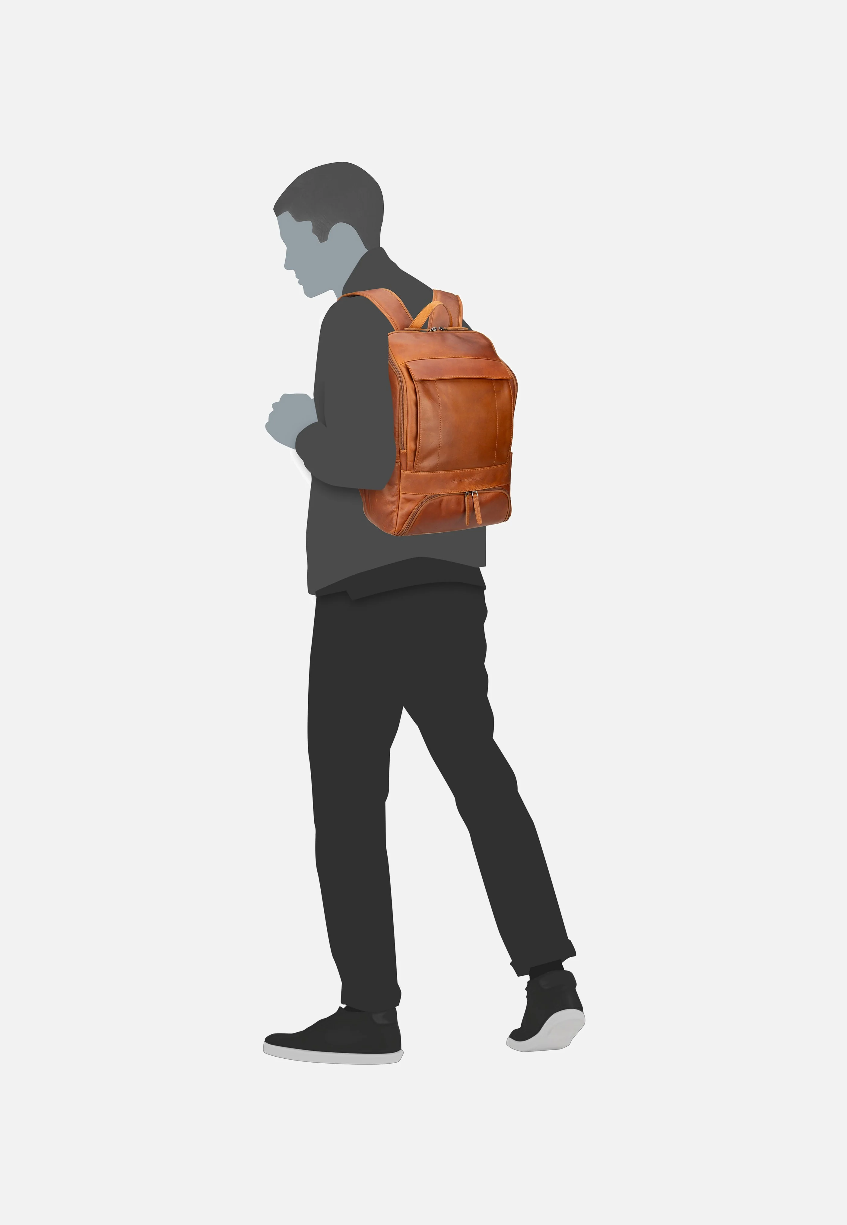 Rich 0517 Cognac - Rucksack - Image 7