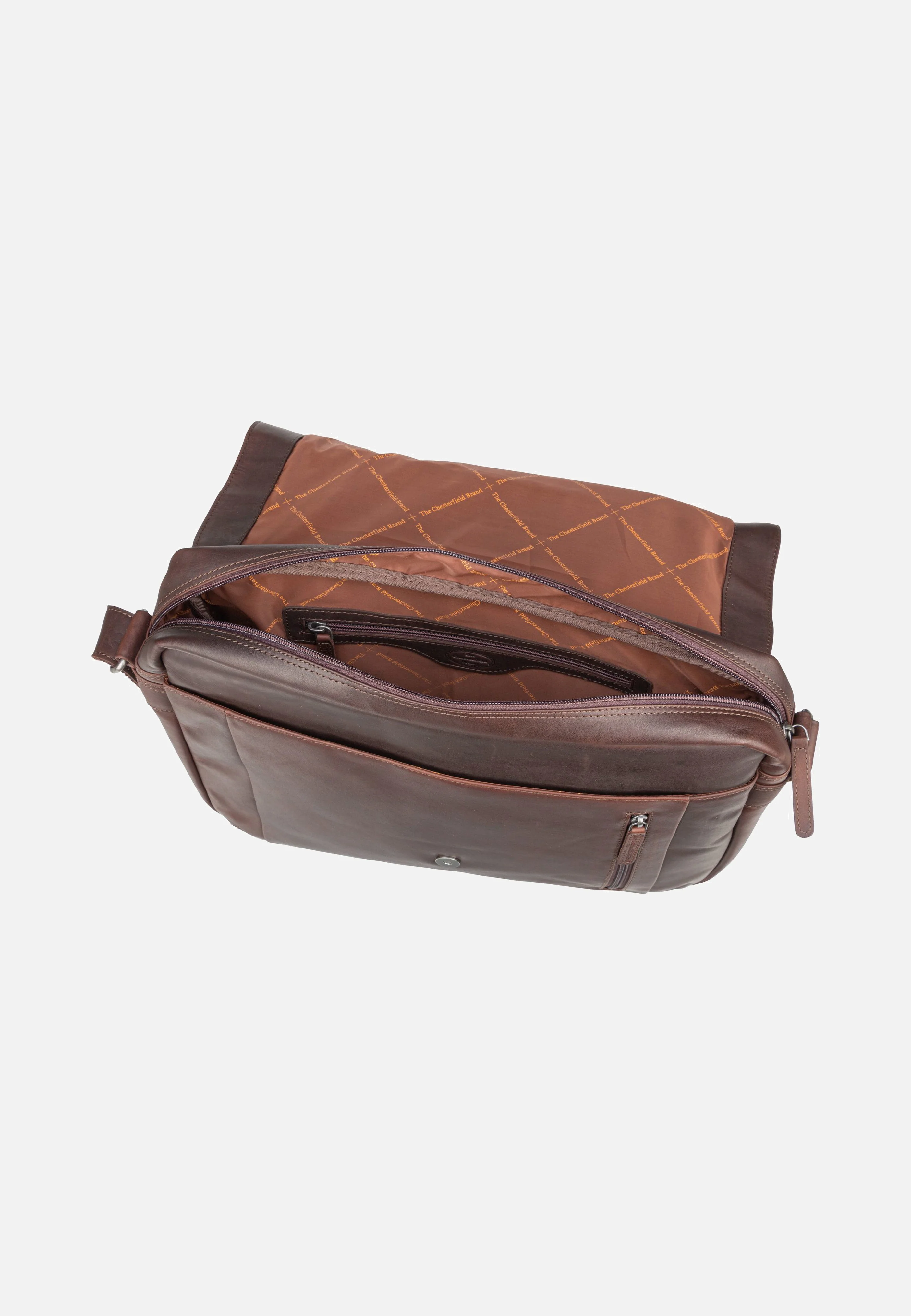 Richard 0552 Brown - Messenger Bag - Image 4