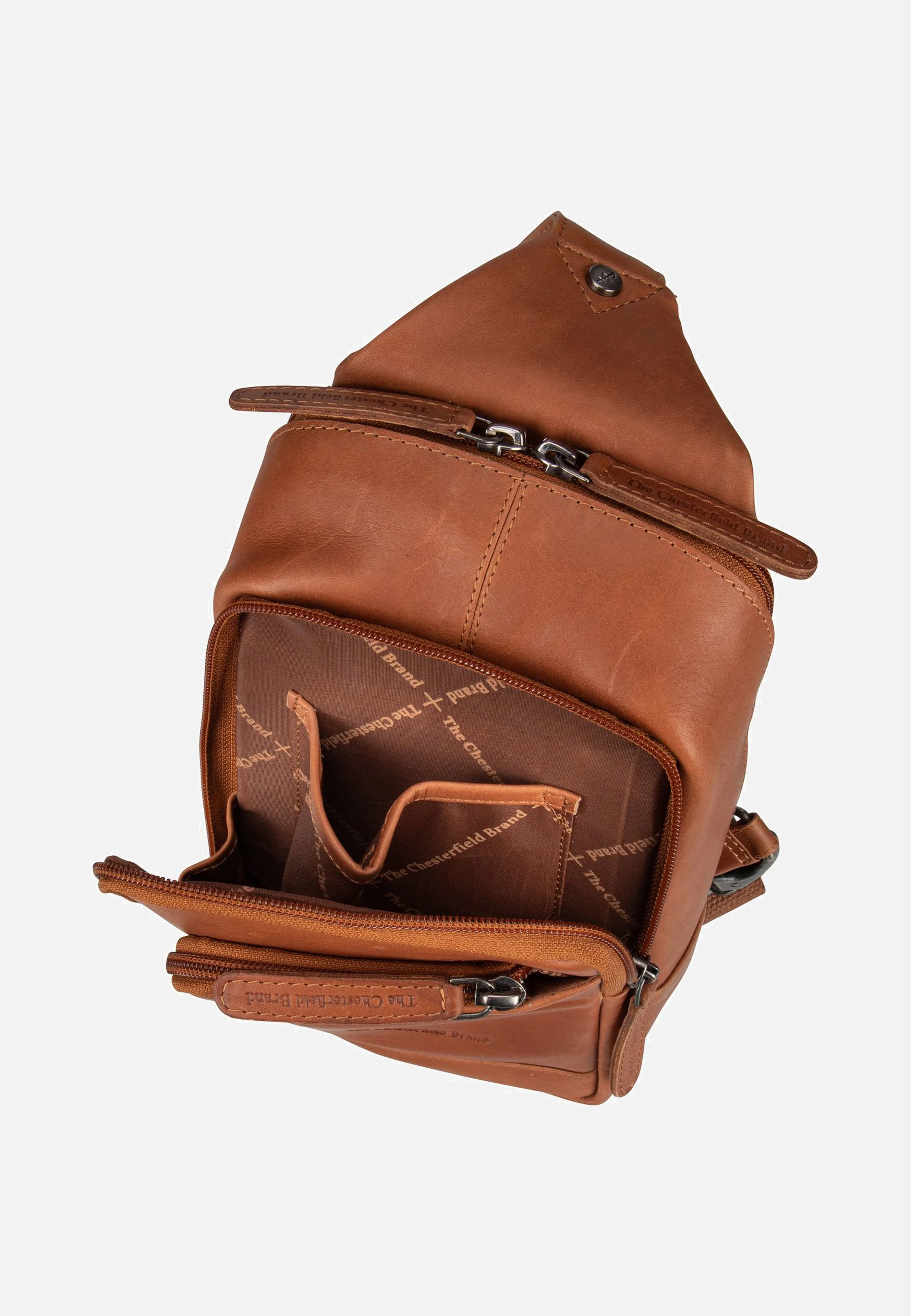 Riga 0284 Cognac - Sling Bag - Image 4