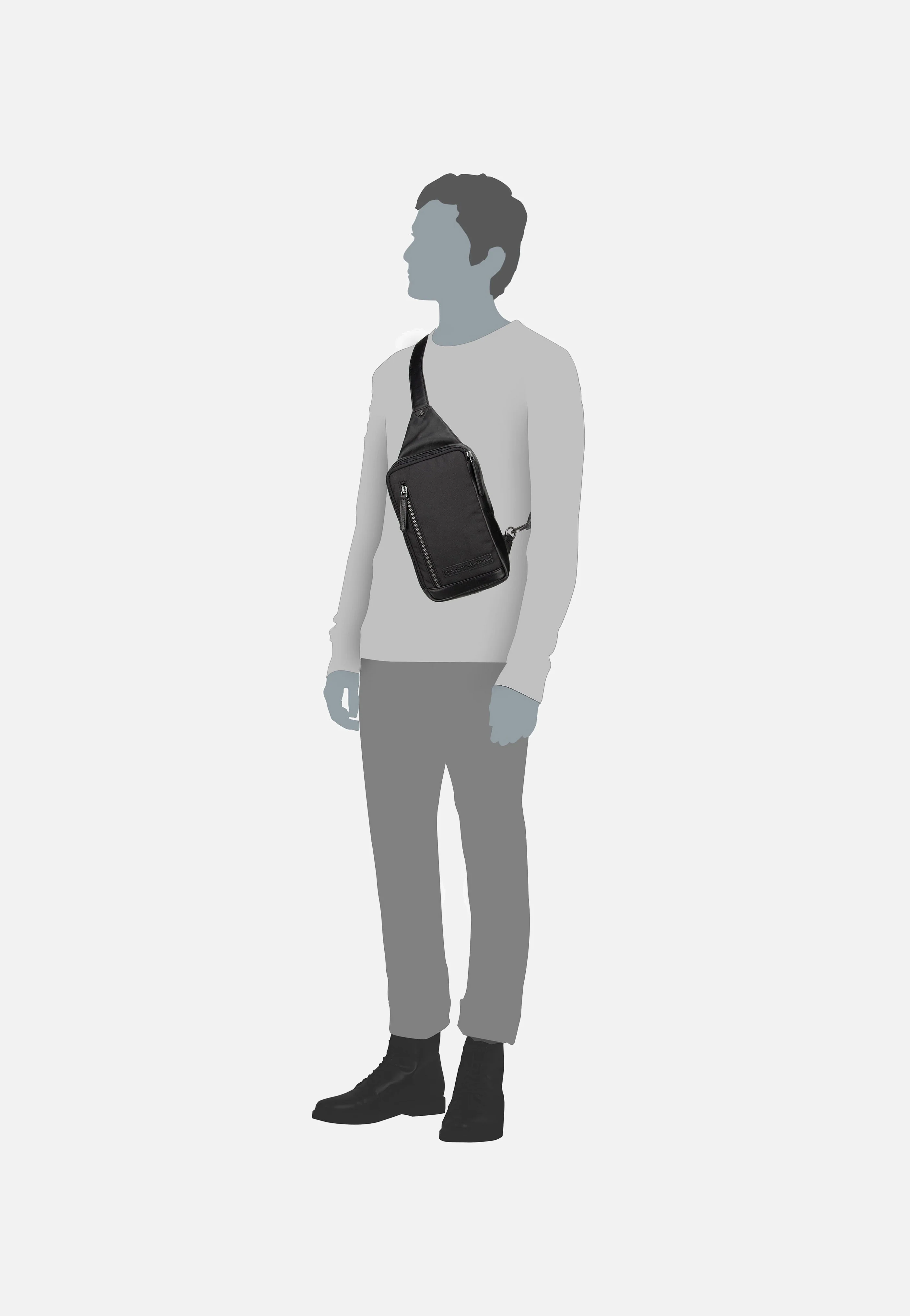 Salla 0500 Black - Sling Bag - Image 5