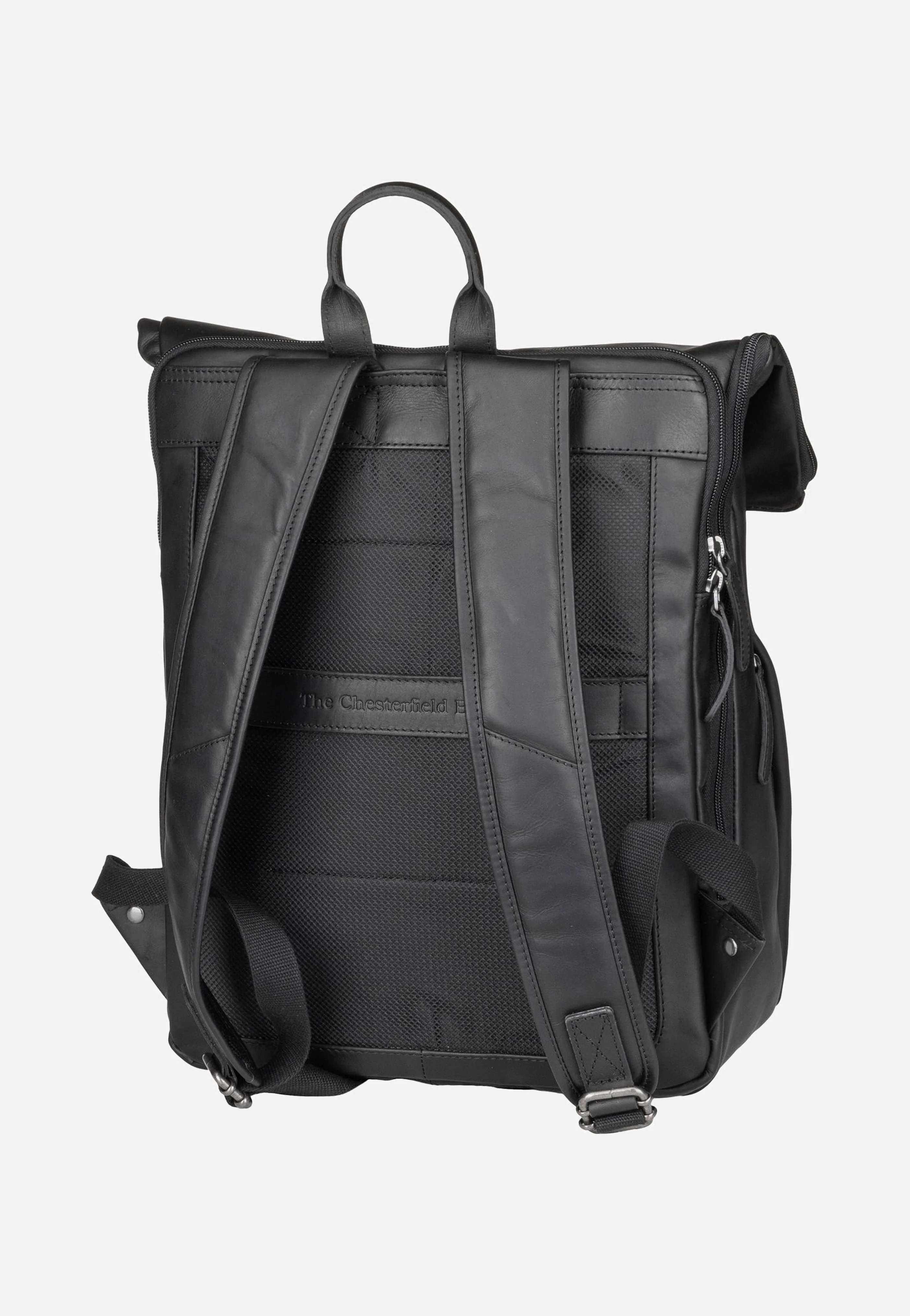 Savona 0322 Black - Rolltop Rucksack - Image 2