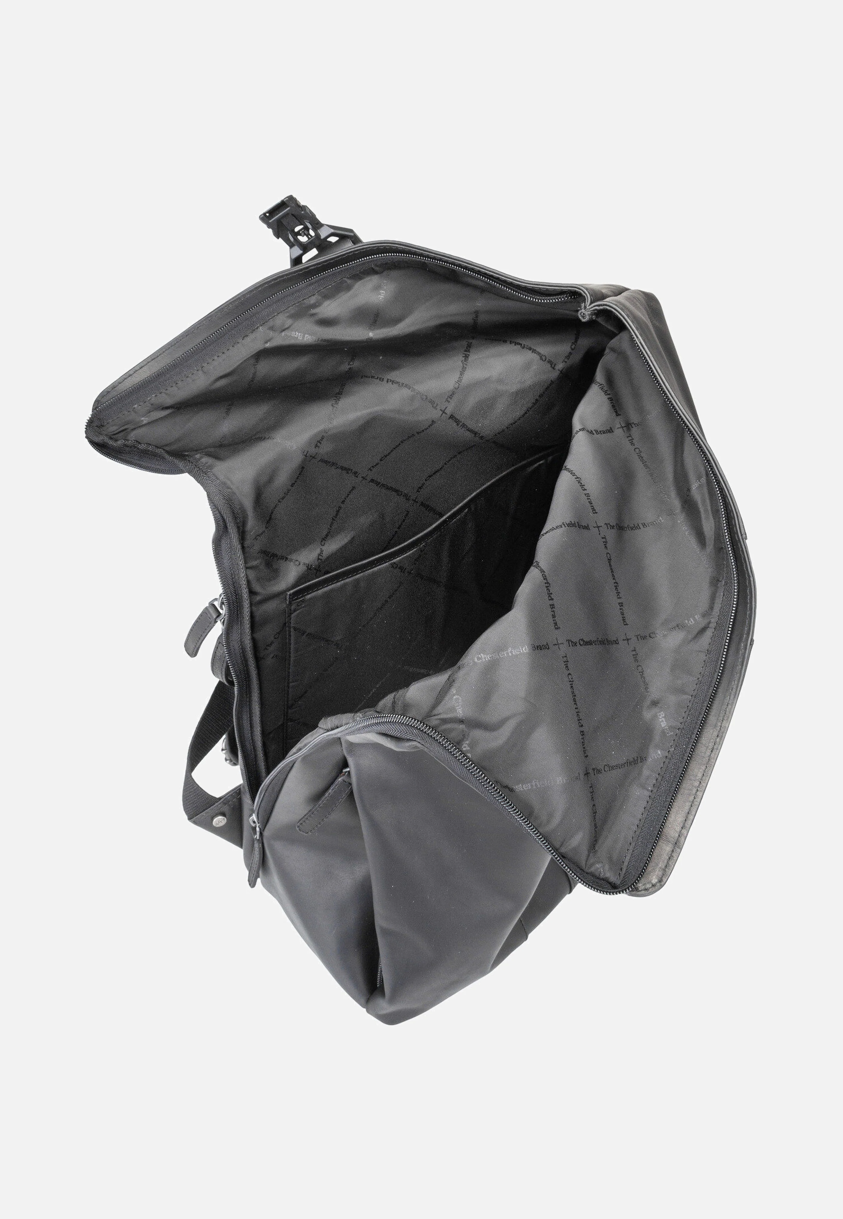 Savona 0322 Black - Rolltop Rucksack - Image 3