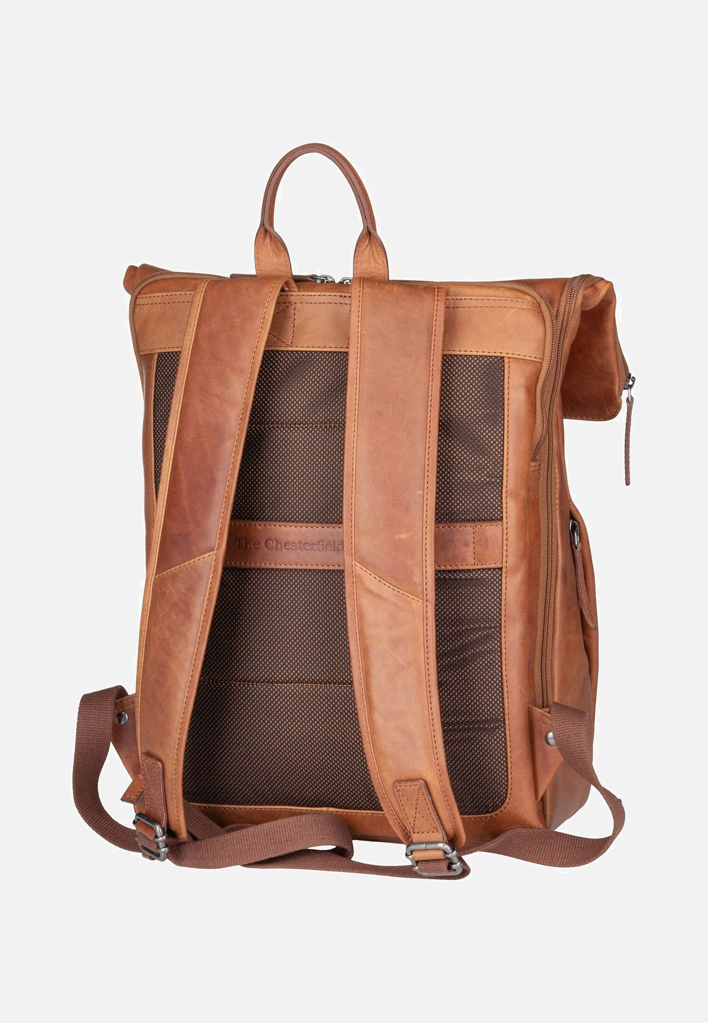 Savona 0322 Cognac - Rolltop Rucksack - Image 2