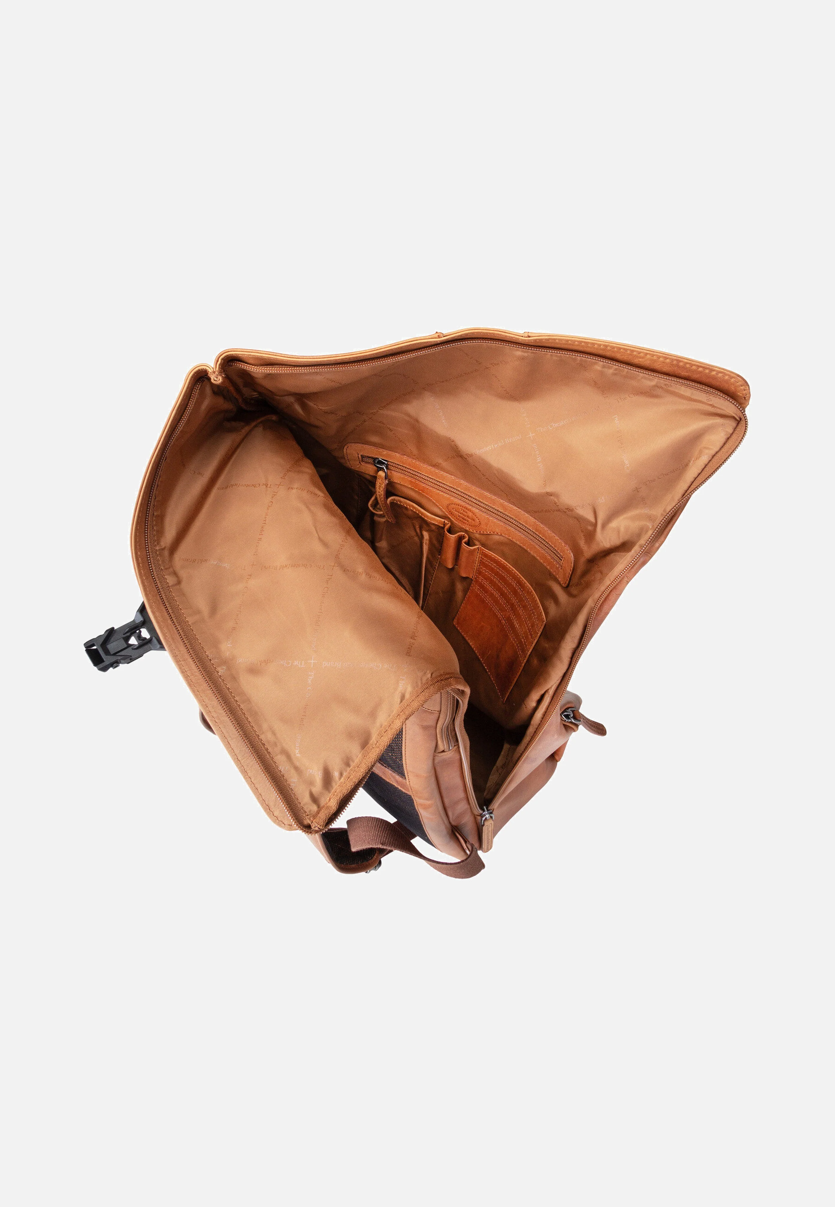 Savona 0322 Cognac - Rolltop Rucksack - Image 3