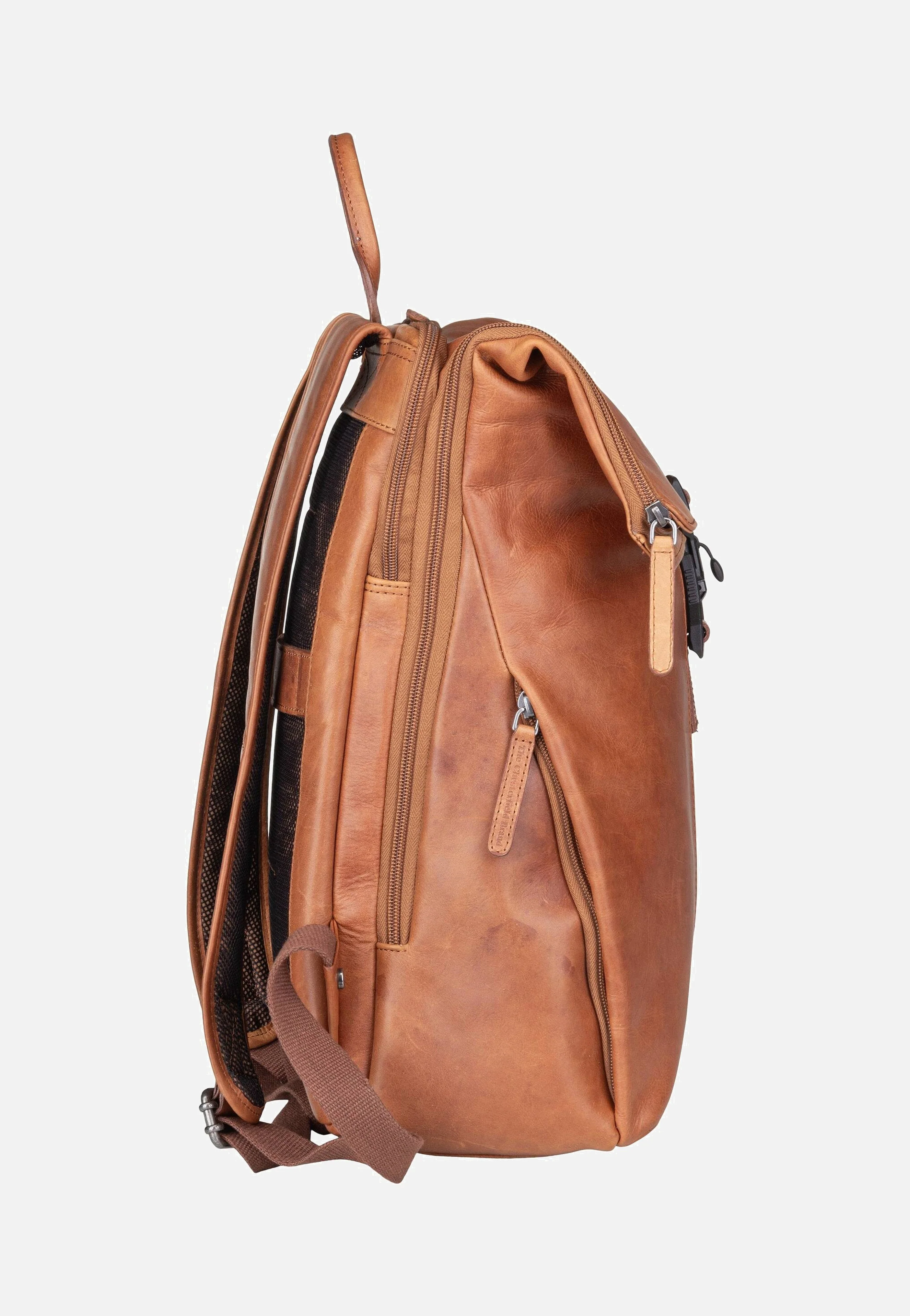 Savona 0322 Cognac - Rolltop Rucksack - Image 5