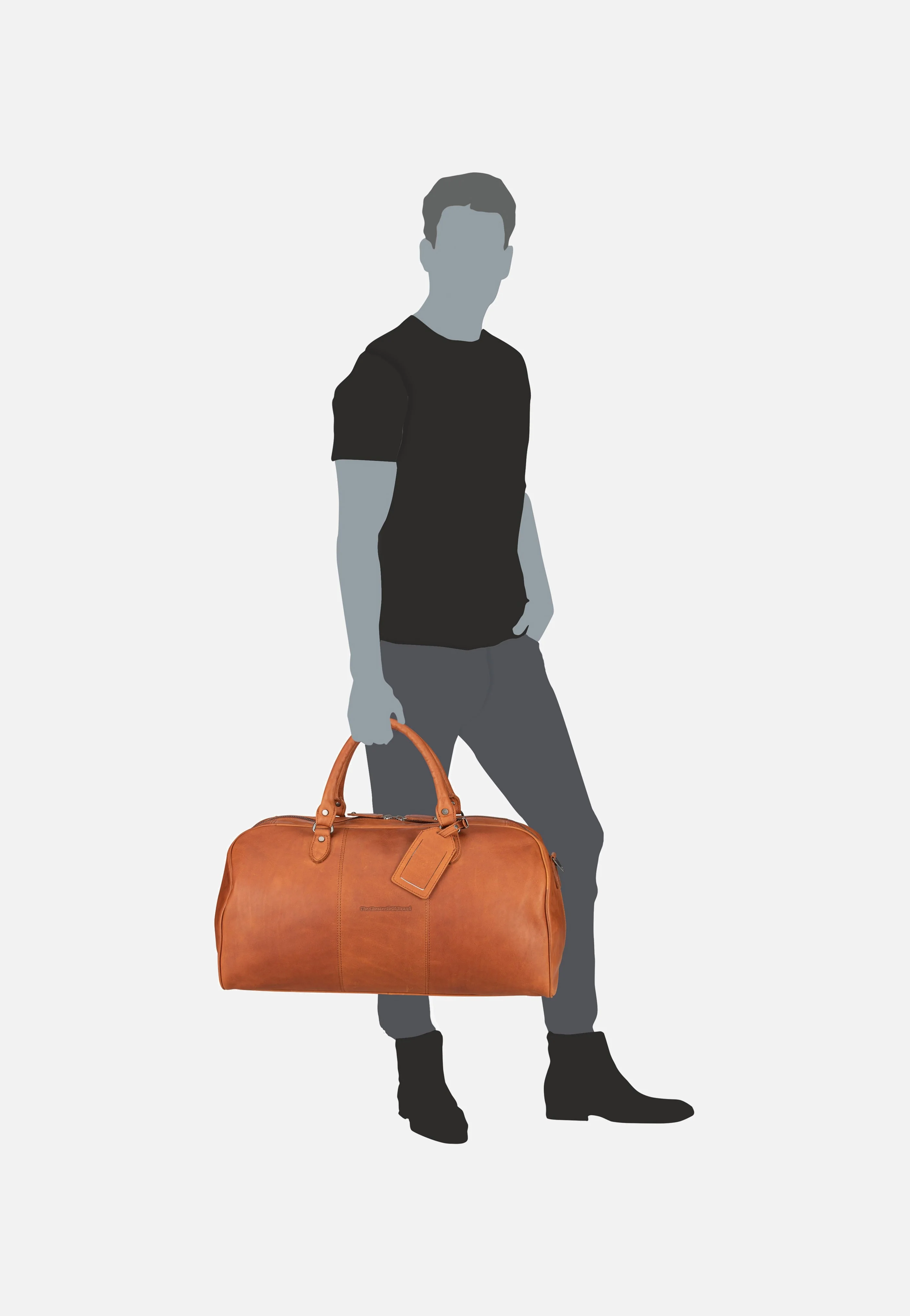William 0004 Cognac - Weekender - Image 6