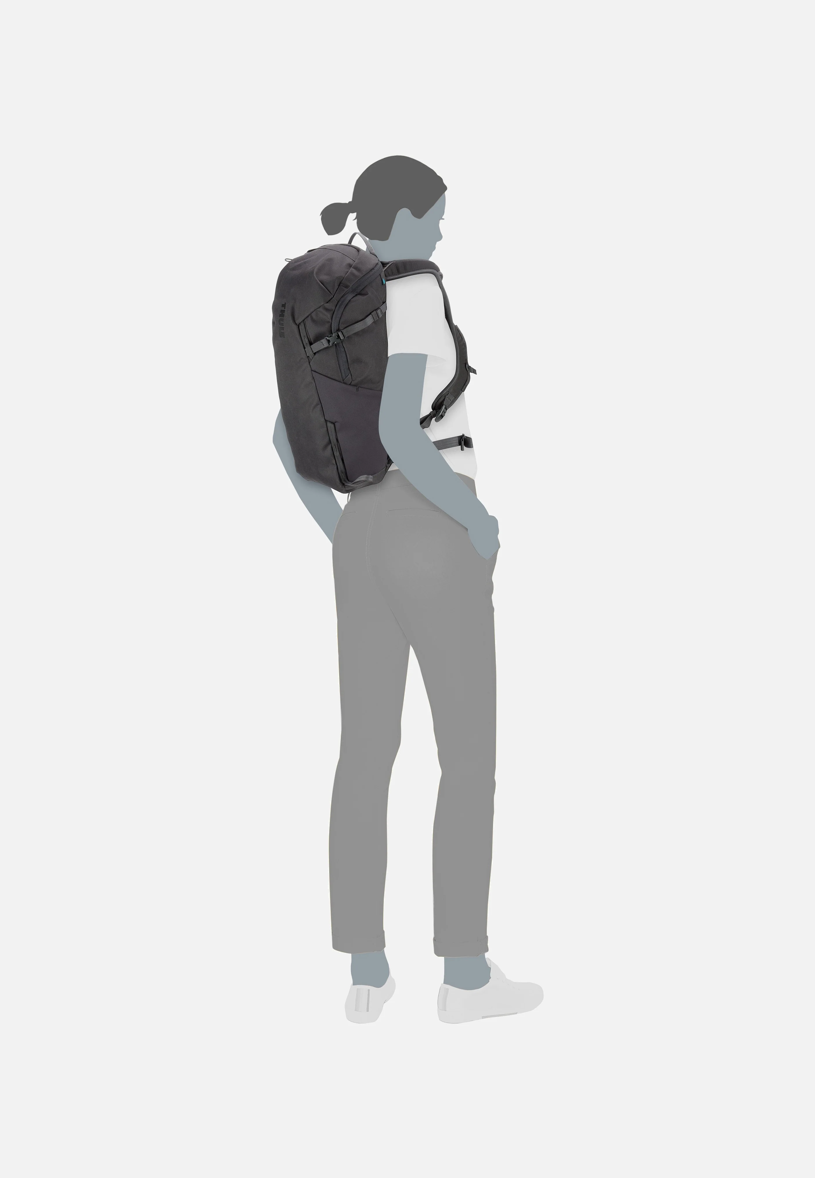 AllTrail X 15L Obsidian - Wanderrucksack - Image 9