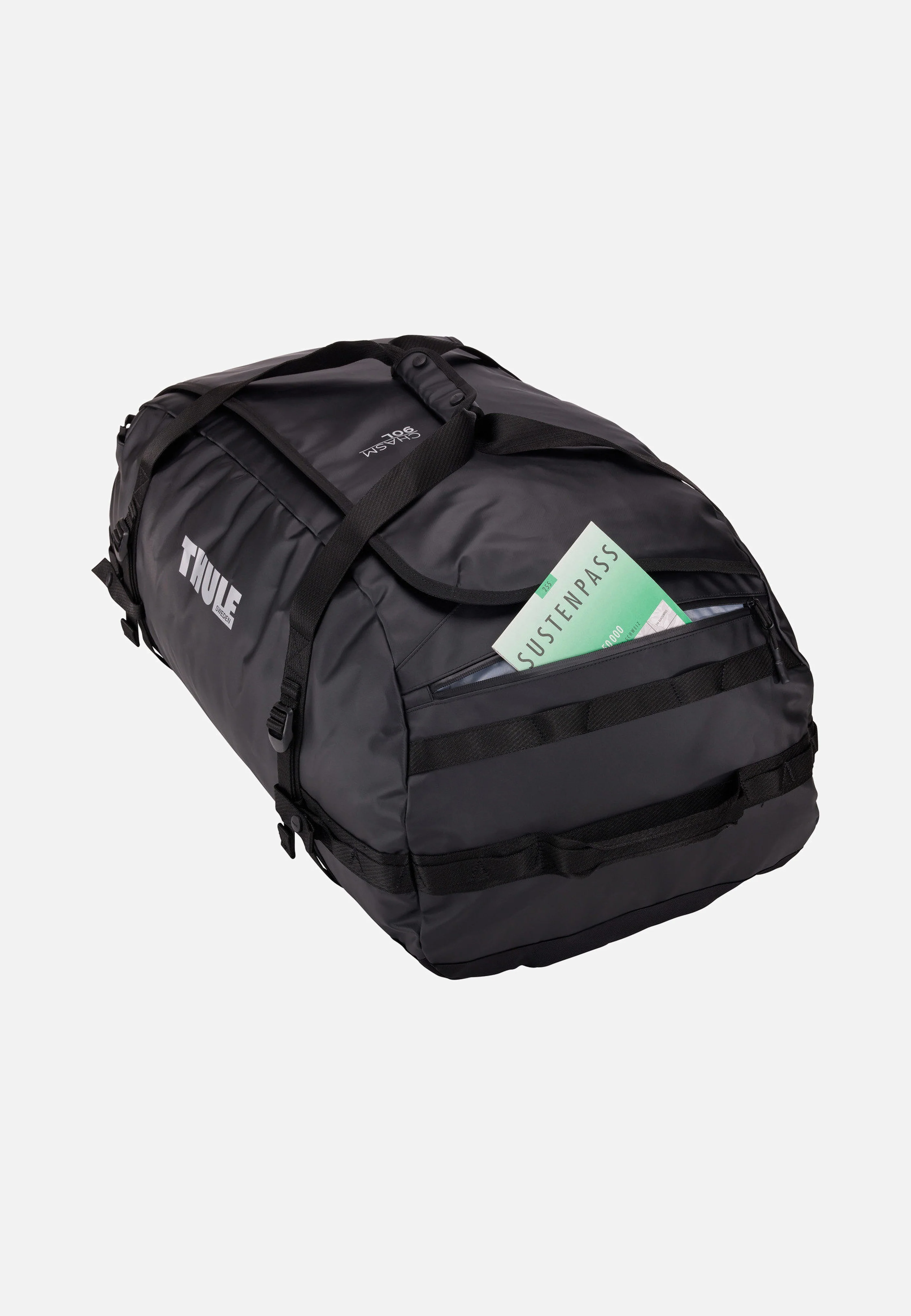 Chasm 90L Black - Dufflebag - Image 6