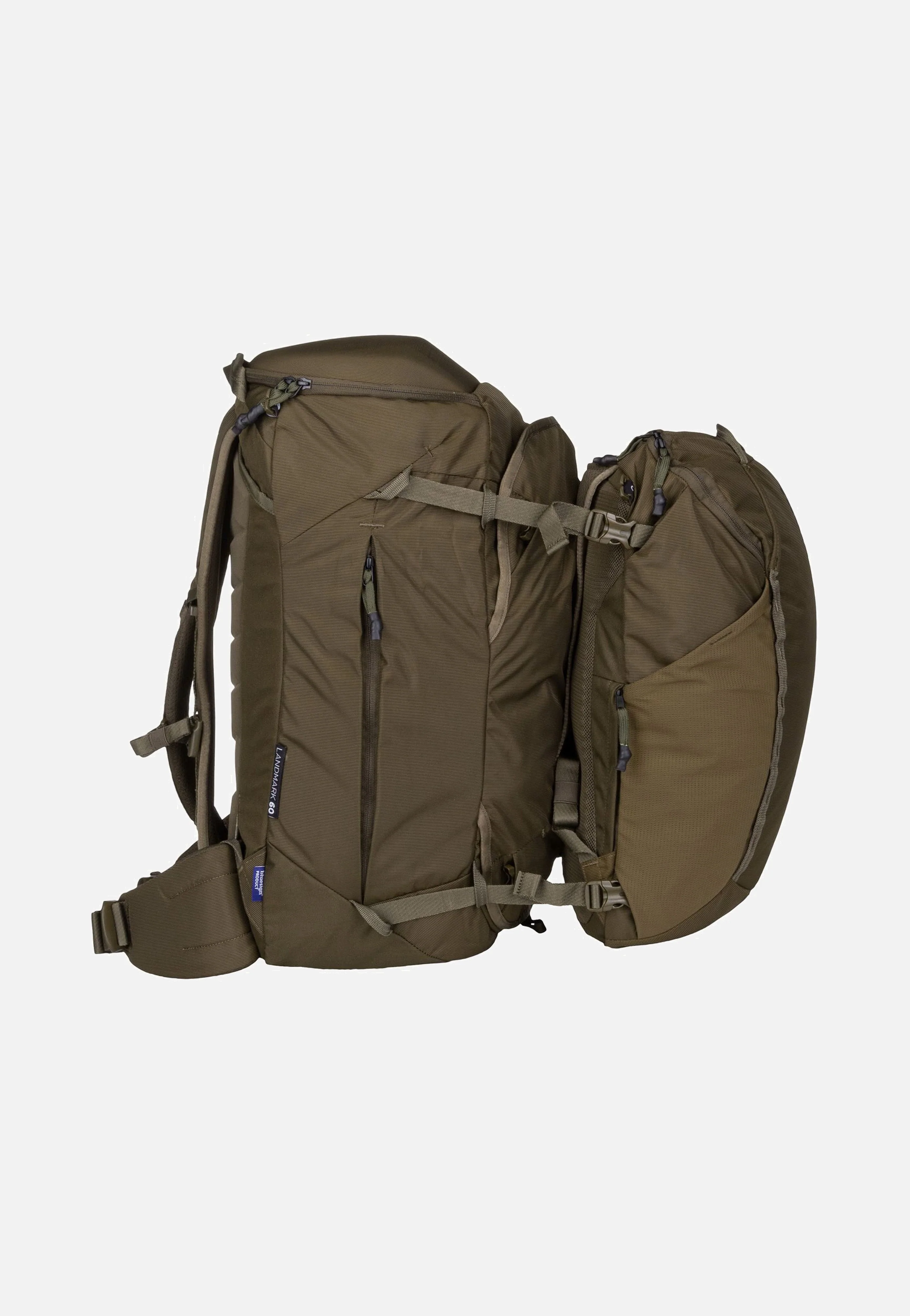 Landmark Travel 60L Deep Khaki - Reiserucksack - Image 6