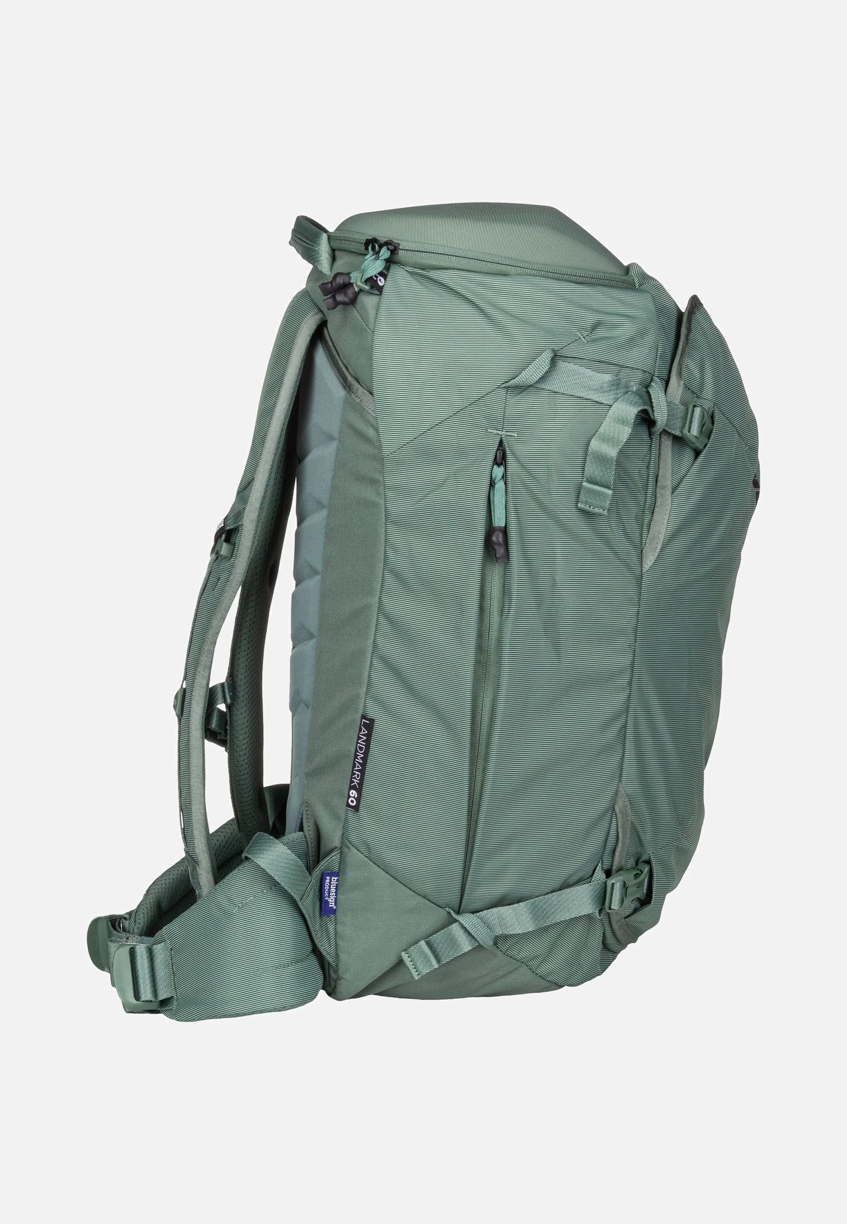Landmark Travel 60L Hazy Green - Reiserucksack - Image 9
