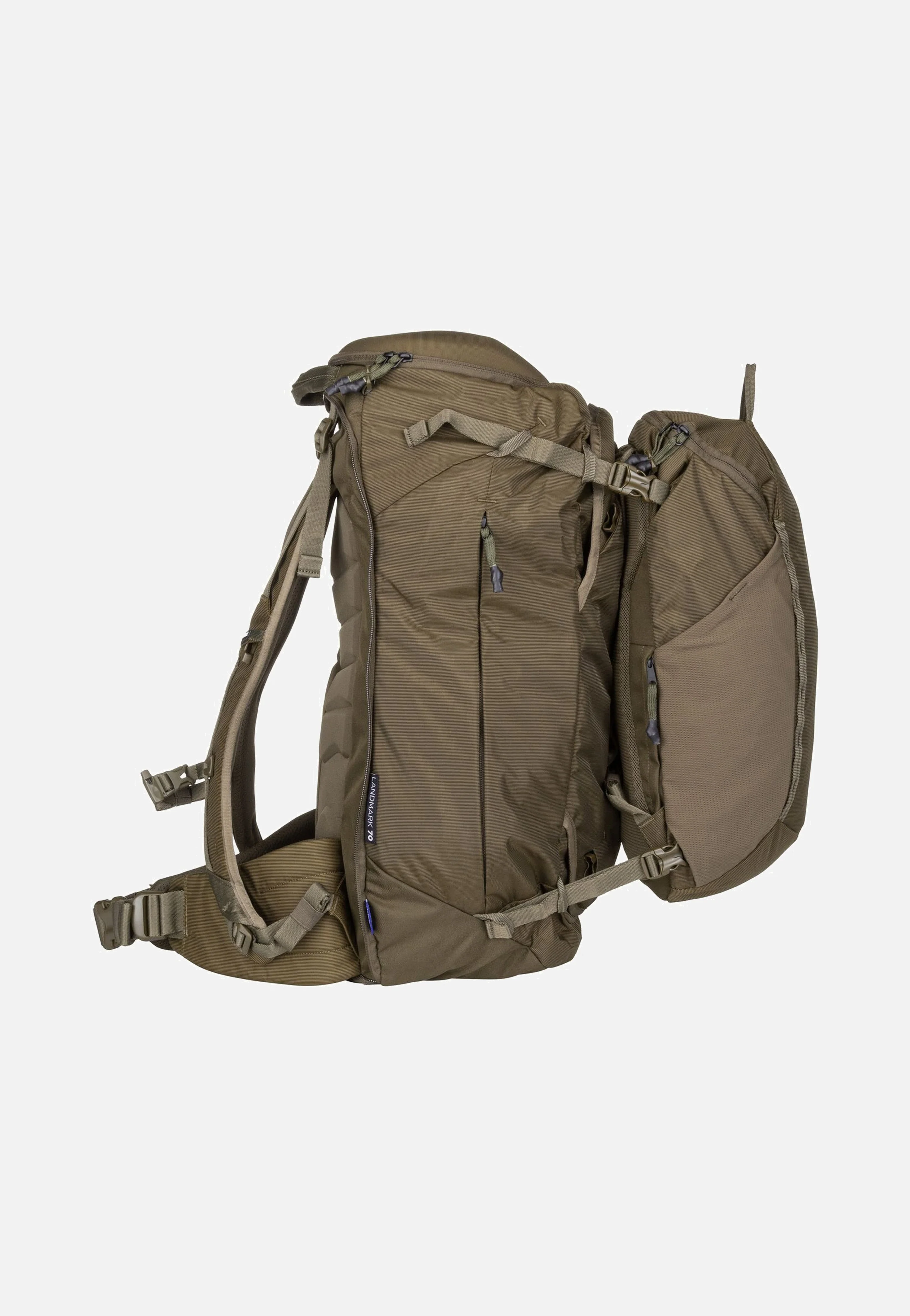 Landmark Travel 70L Deep Khaki - Reiserucksack - Image 6