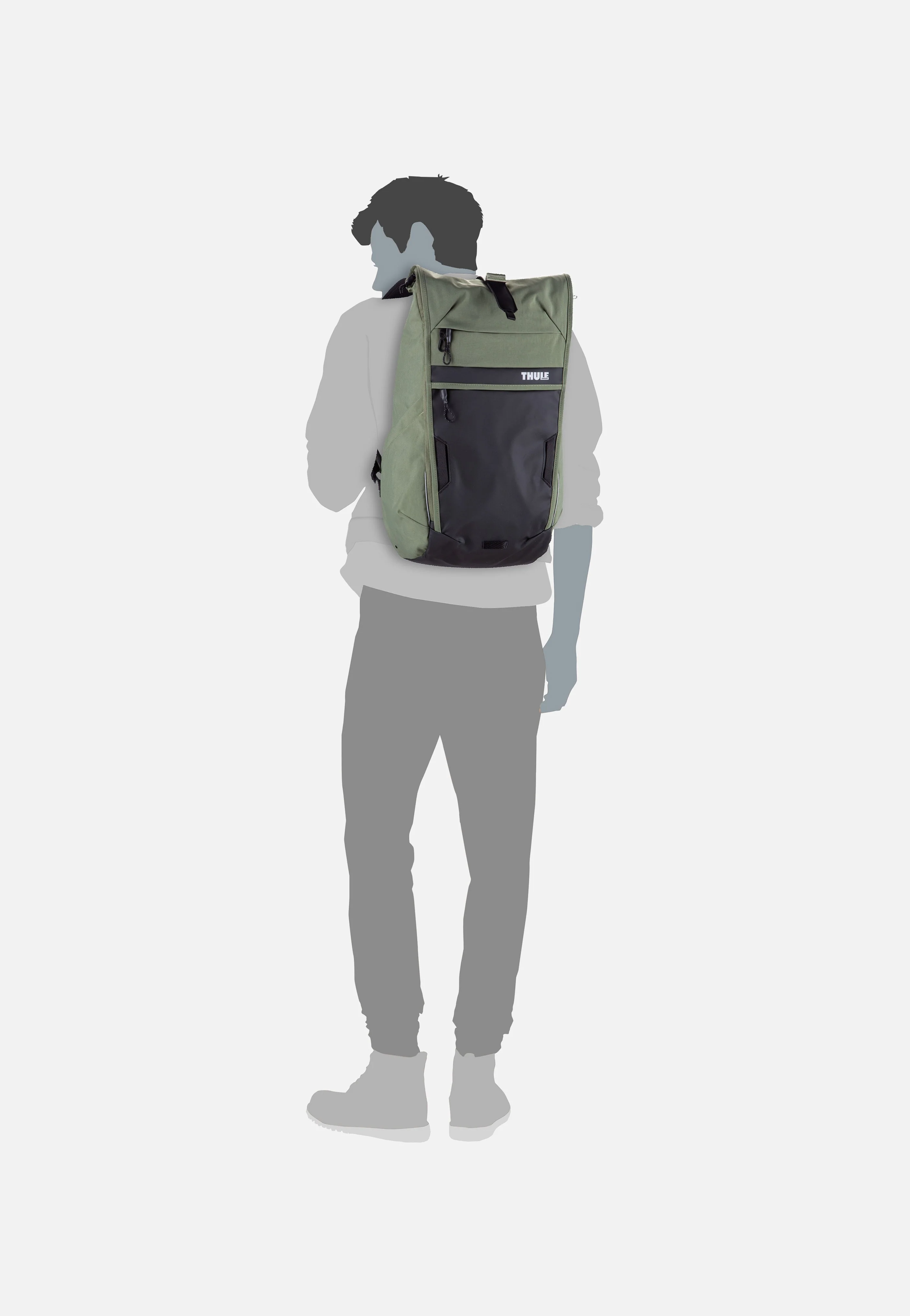 Paramount Commuter 18L Olivine - Rolltop Rucksack - Image 9